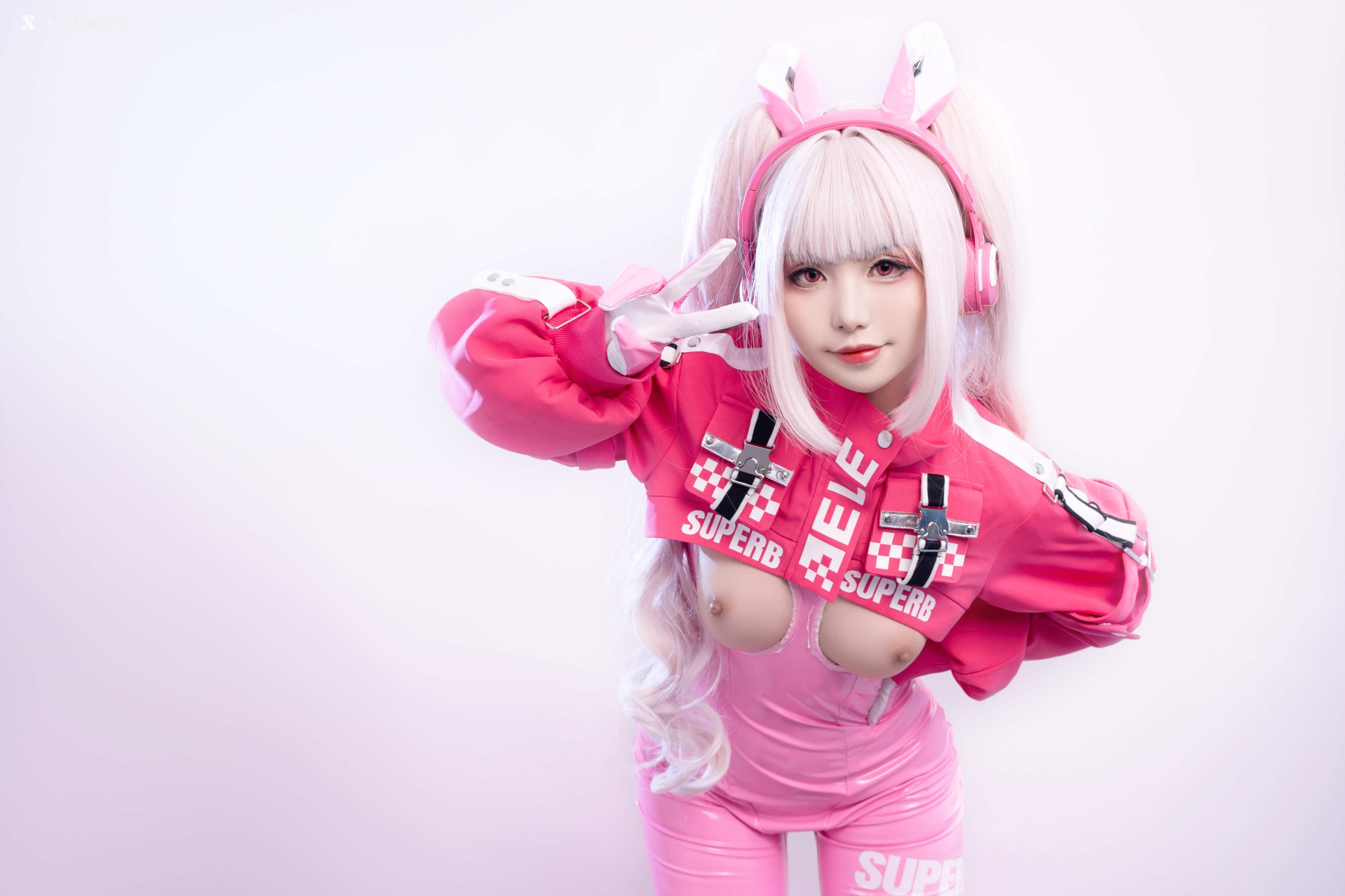 Coser@爆机少女喵小吉 (Nekokoyoshi) NIKKE 爱丽丝 78P 4K 第47张图