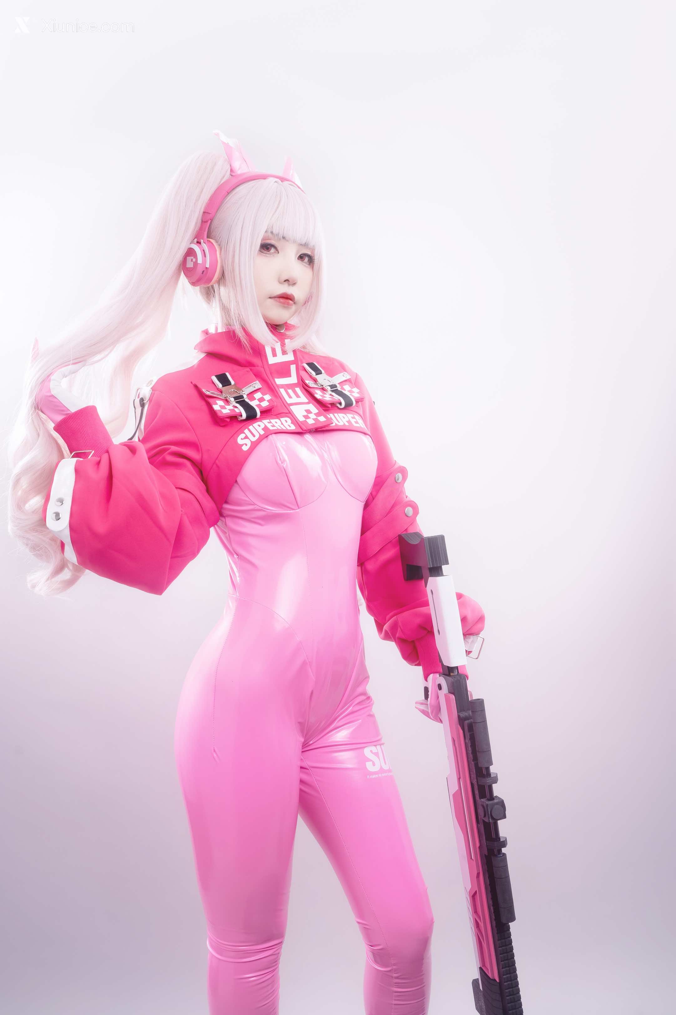 Coser@爆机少女喵小吉 (Nekokoyoshi) NIKKE 爱丽丝 78P 4K 第49张图