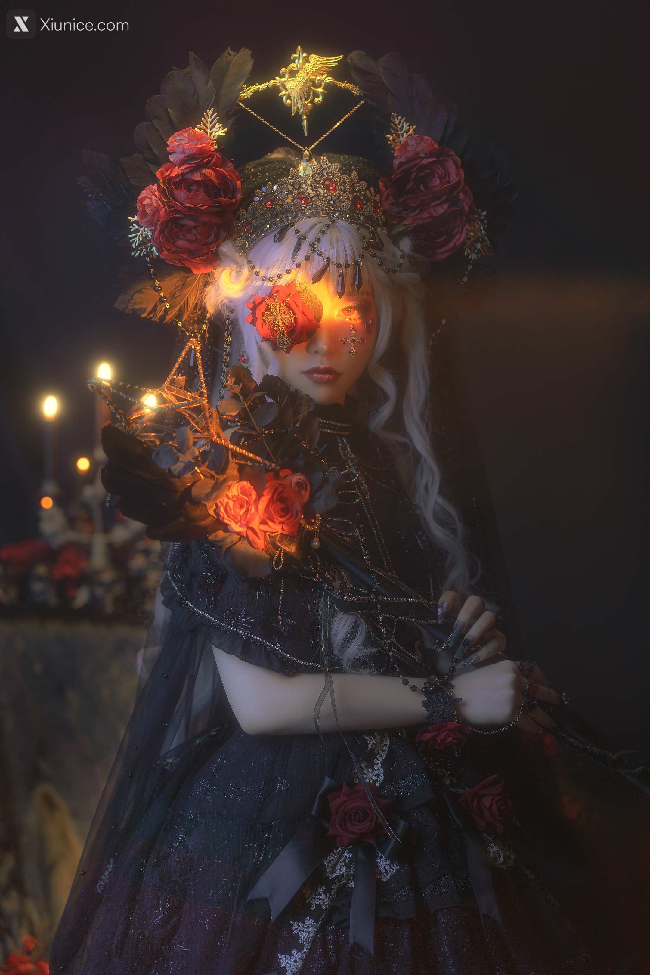 Coser@爆机少女喵小吉 (Nekokoyoshi) 乌鸦 63P 4K 第13张图