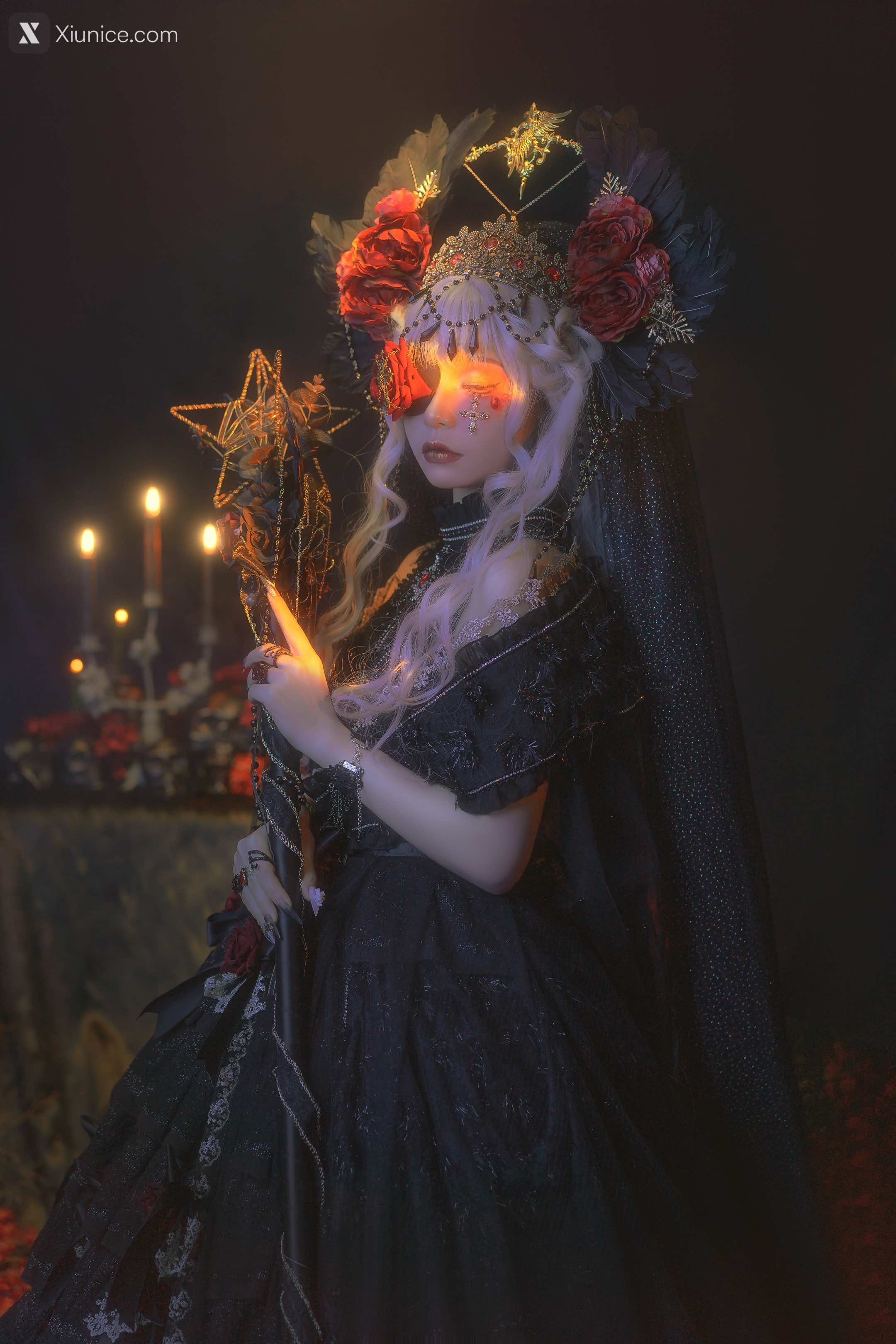 Coser@爆机少女喵小吉 (Nekokoyoshi) 乌鸦 63P 4K 第14张图