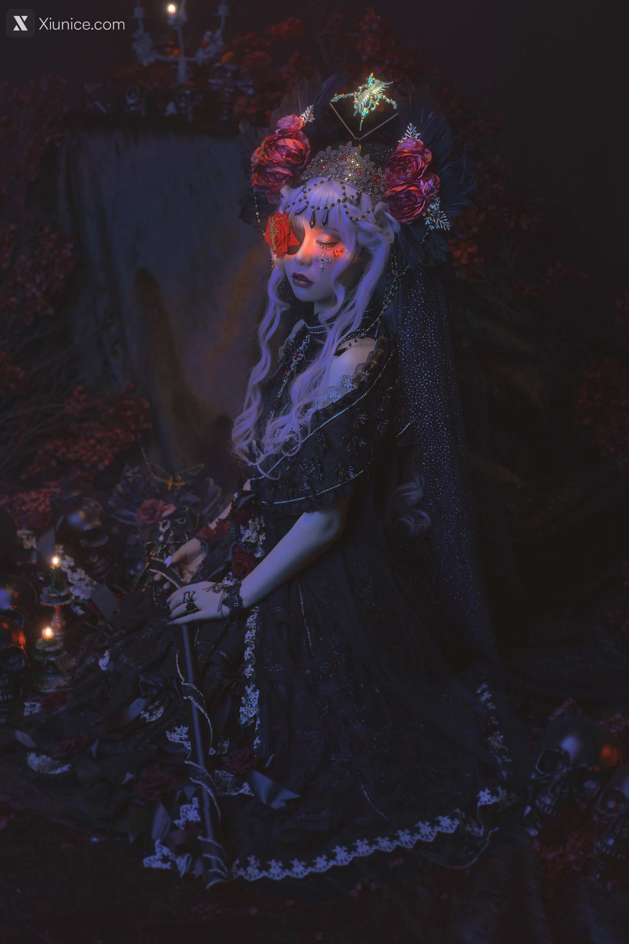 Coser@爆机少女喵小吉 (Nekokoyoshi) 乌鸦 63P 4K 第15张图