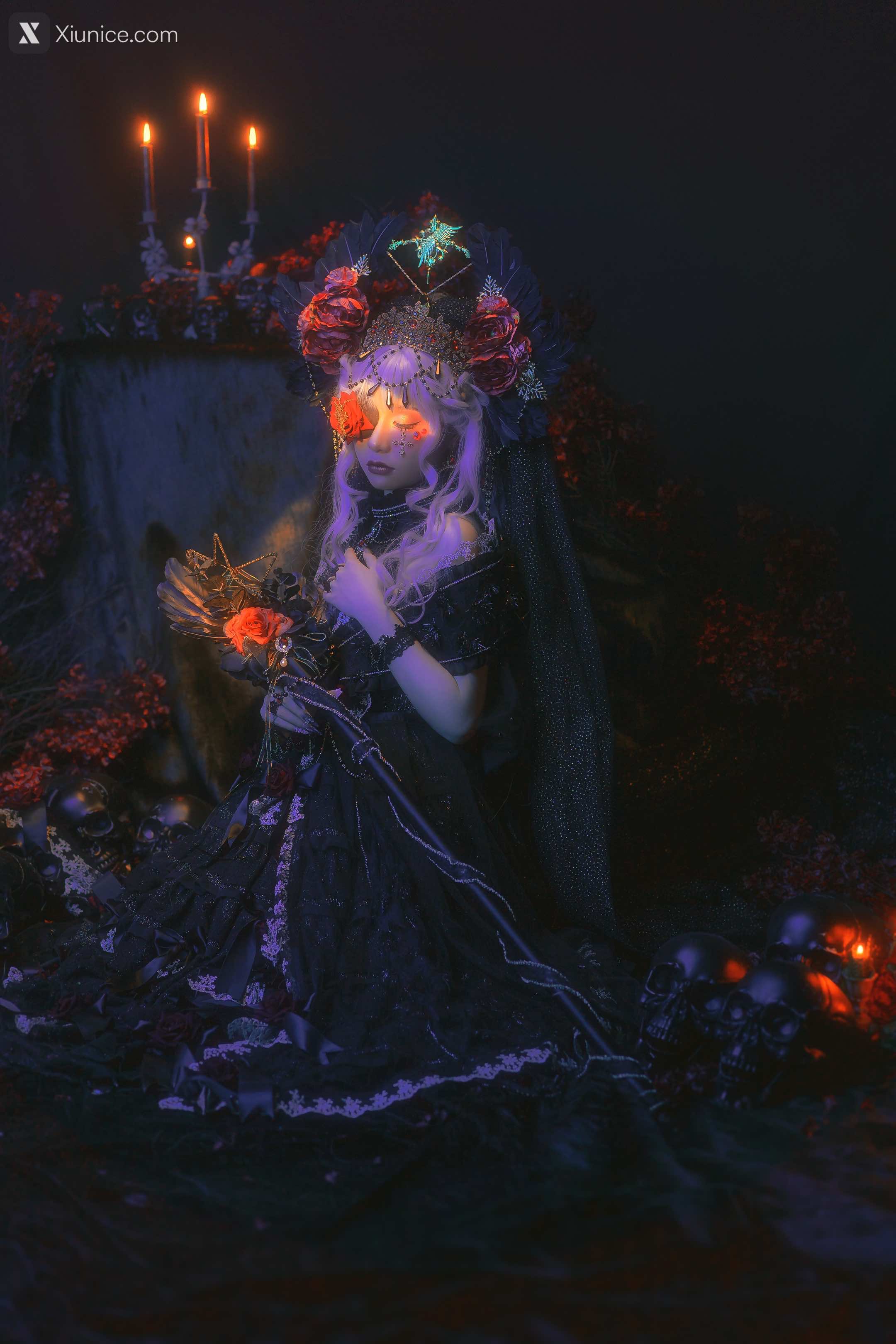 Coser@爆机少女喵小吉 (Nekokoyoshi) 乌鸦 63P 4K 第16张图