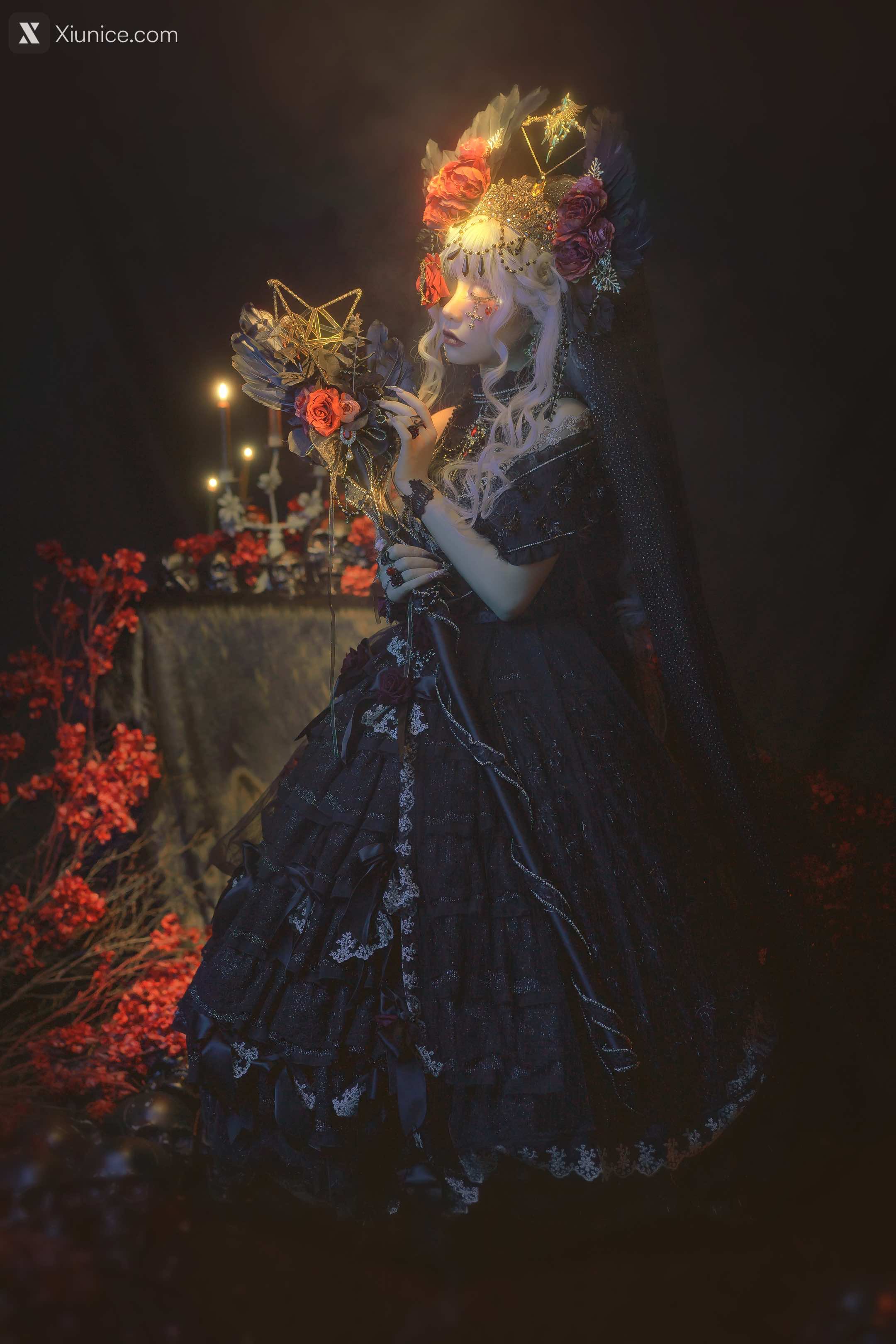 Coser@爆机少女喵小吉 (Nekokoyoshi) 乌鸦 63P 4K 第3张图