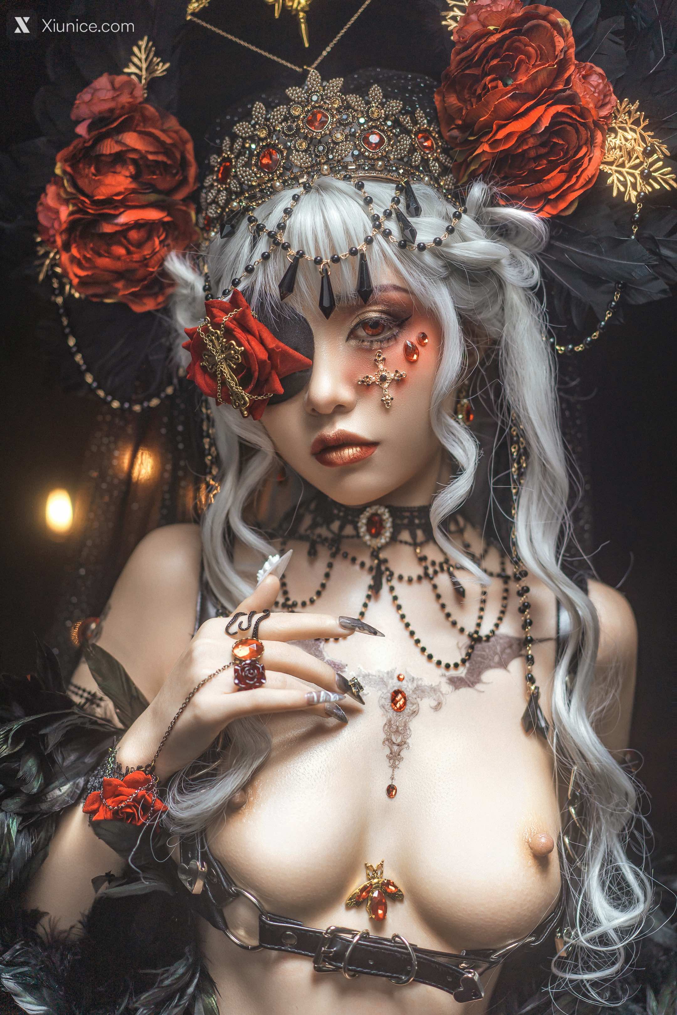 Coser@爆机少女喵小吉 (Nekokoyoshi) 乌鸦 63P 4K 第26张图