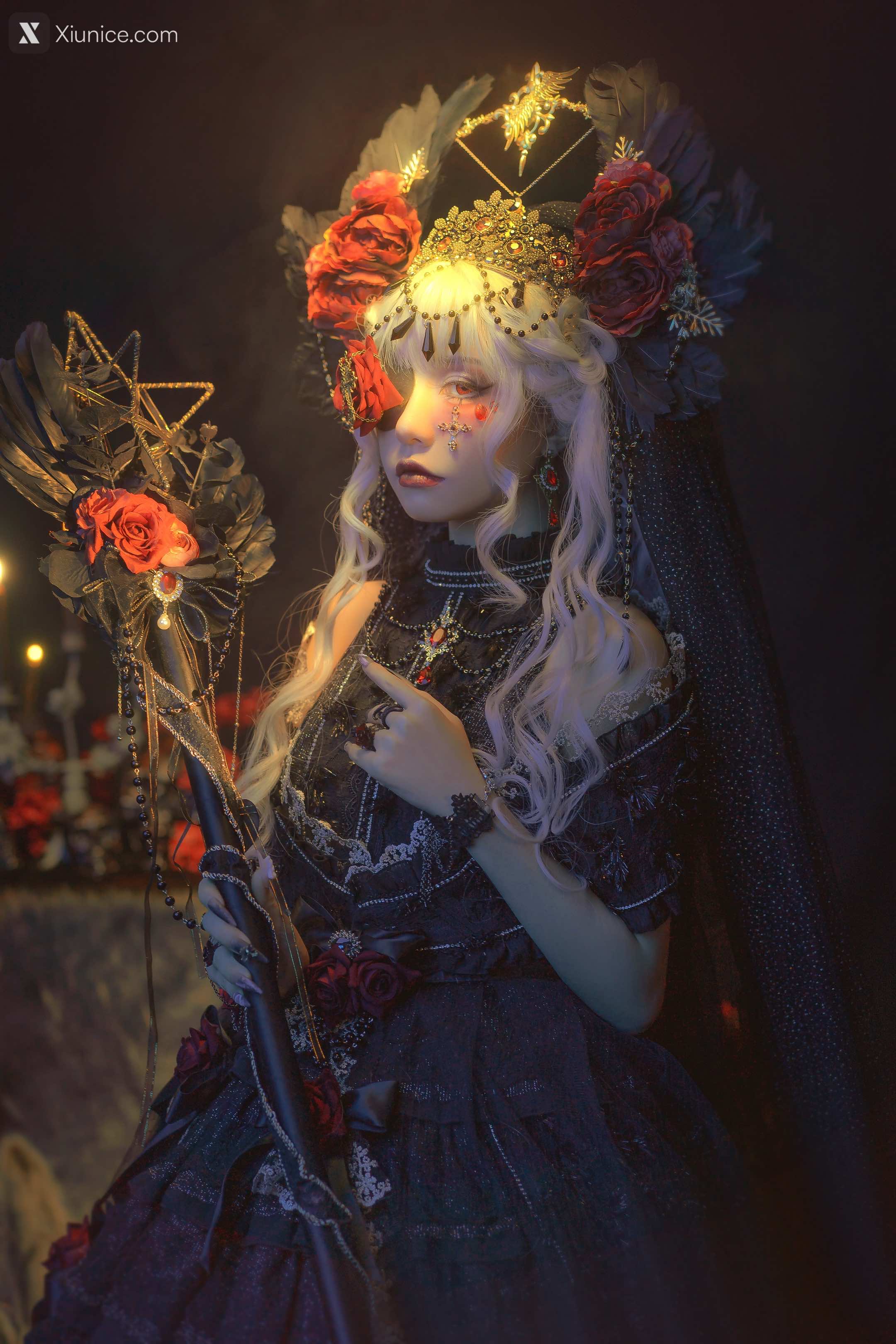 Coser@爆机少女喵小吉 (Nekokoyoshi) 乌鸦 63P 4K 第4张图