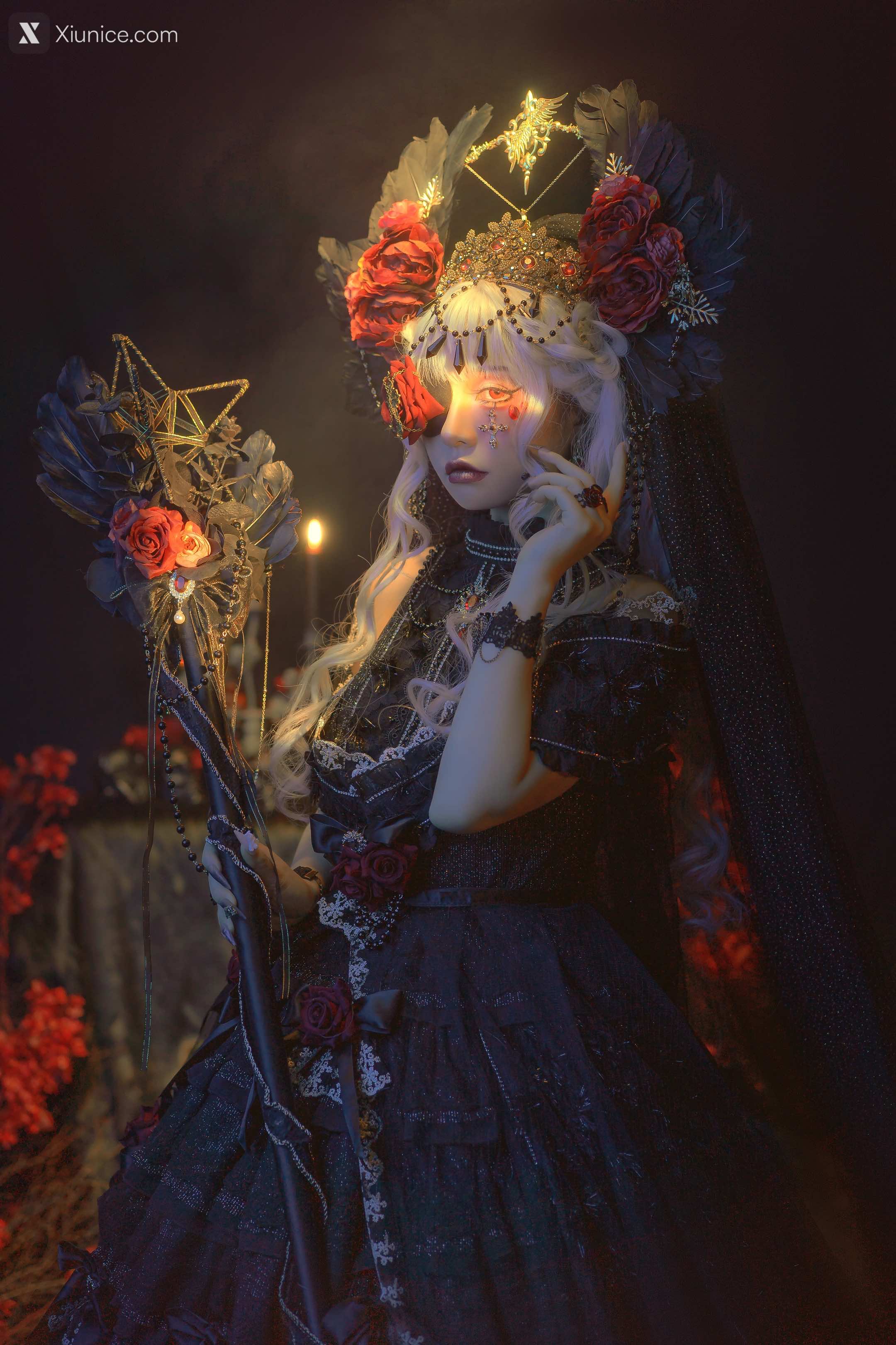 Coser@爆机少女喵小吉 (Nekokoyoshi) 乌鸦 63P 4K 第5张图