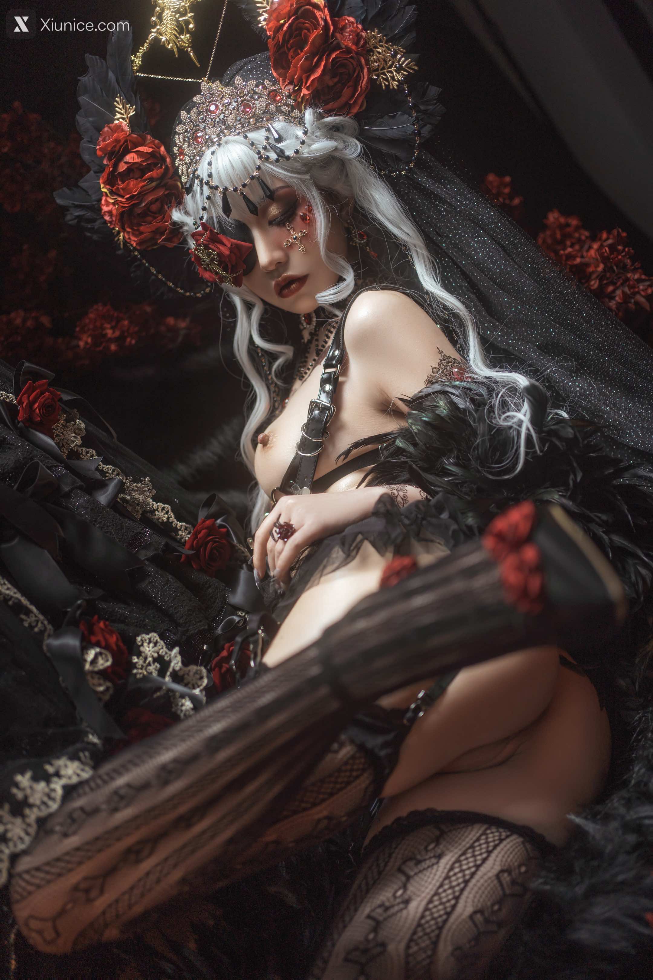 Coser@爆机少女喵小吉 (Nekokoyoshi) 乌鸦 63P 4K 第41张图