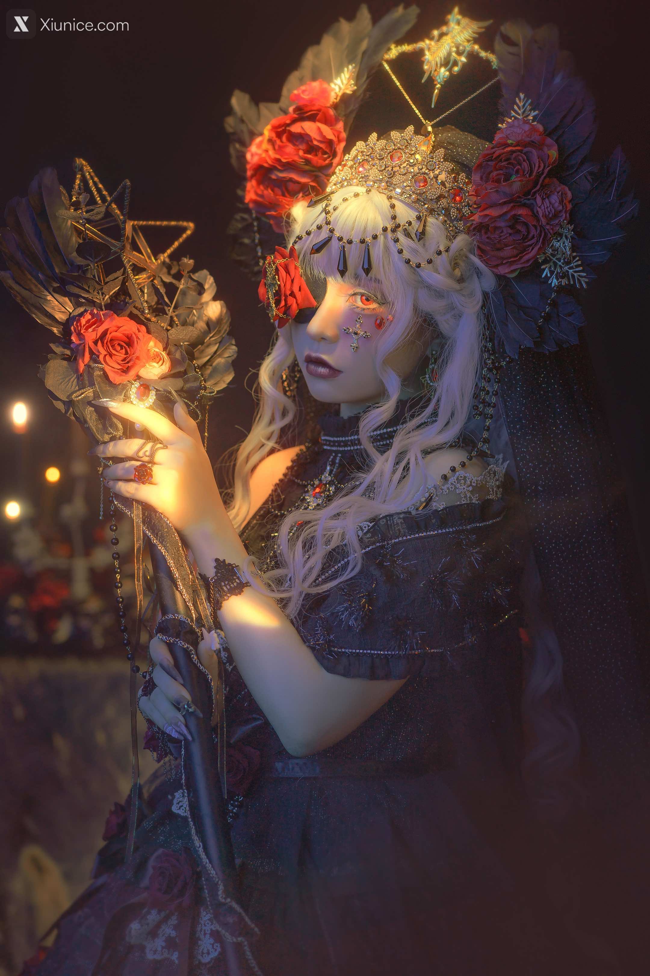 Coser@爆机少女喵小吉 (Nekokoyoshi) 乌鸦 63P 4K 第8张图