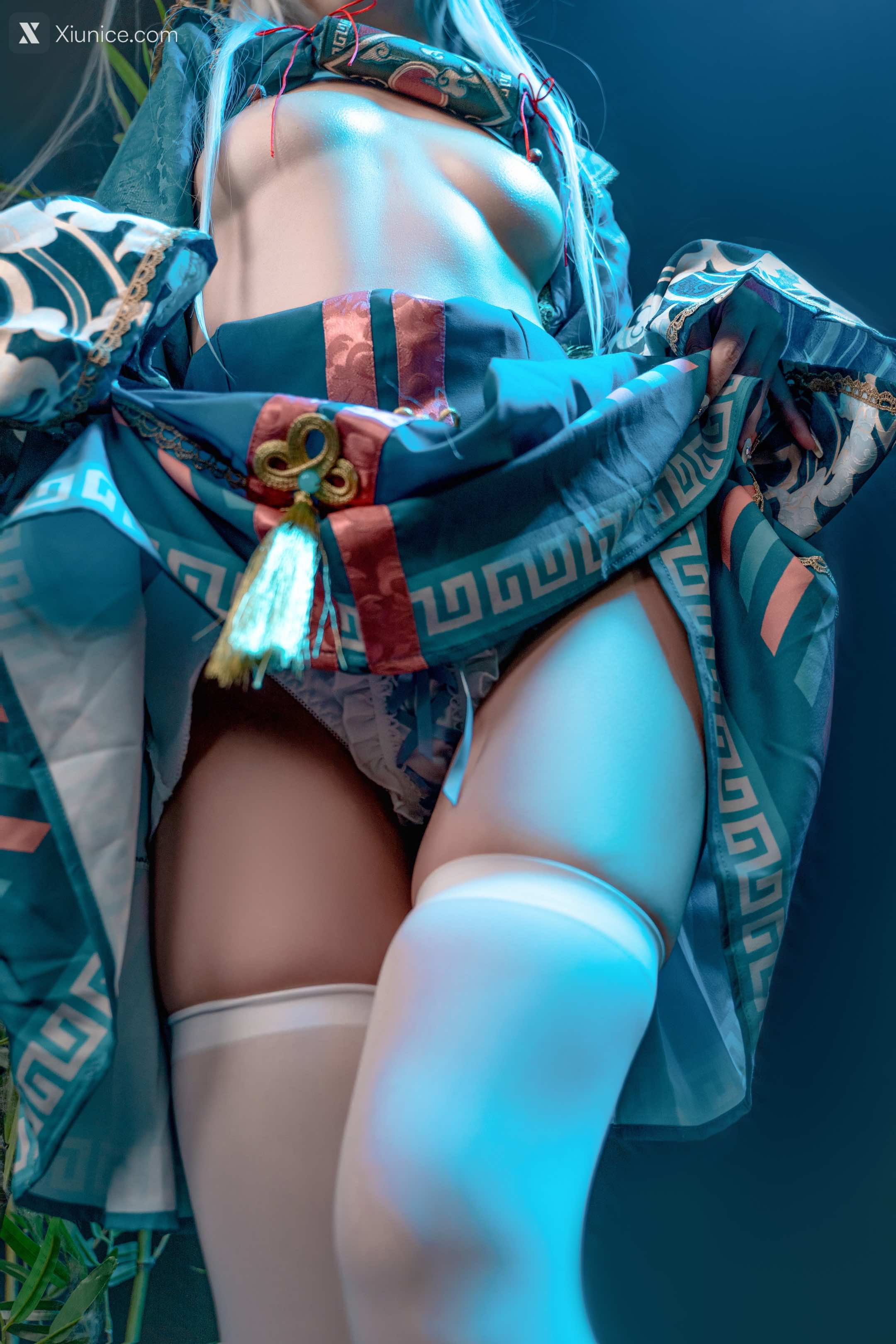 Coser@爆机少女喵小吉 (Nekokoyoshi) 子不语 90P 4K 第49张图