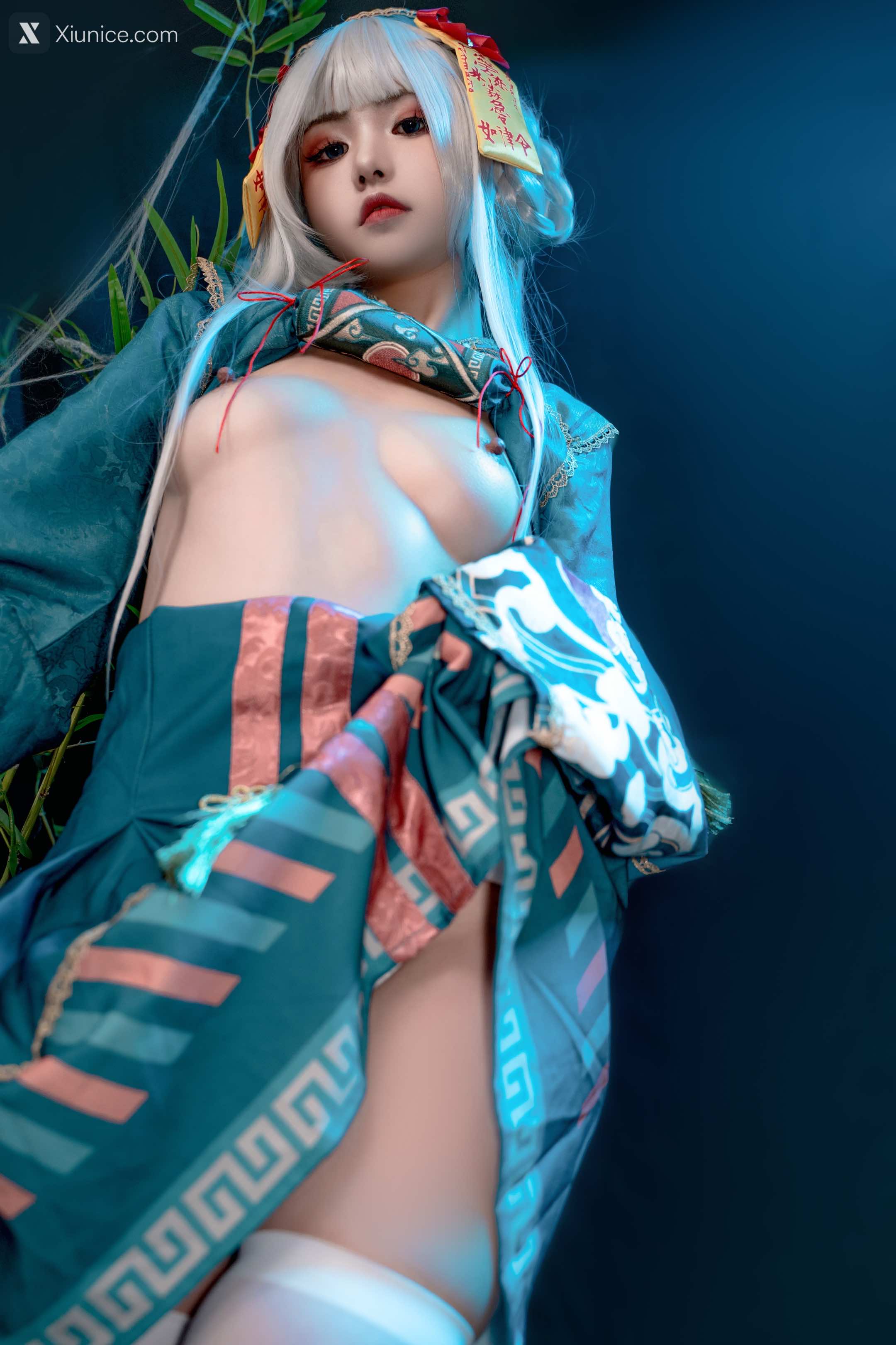 Coser@爆机少女喵小吉 (Nekokoyoshi) 子不语 90P 4K 第50张图