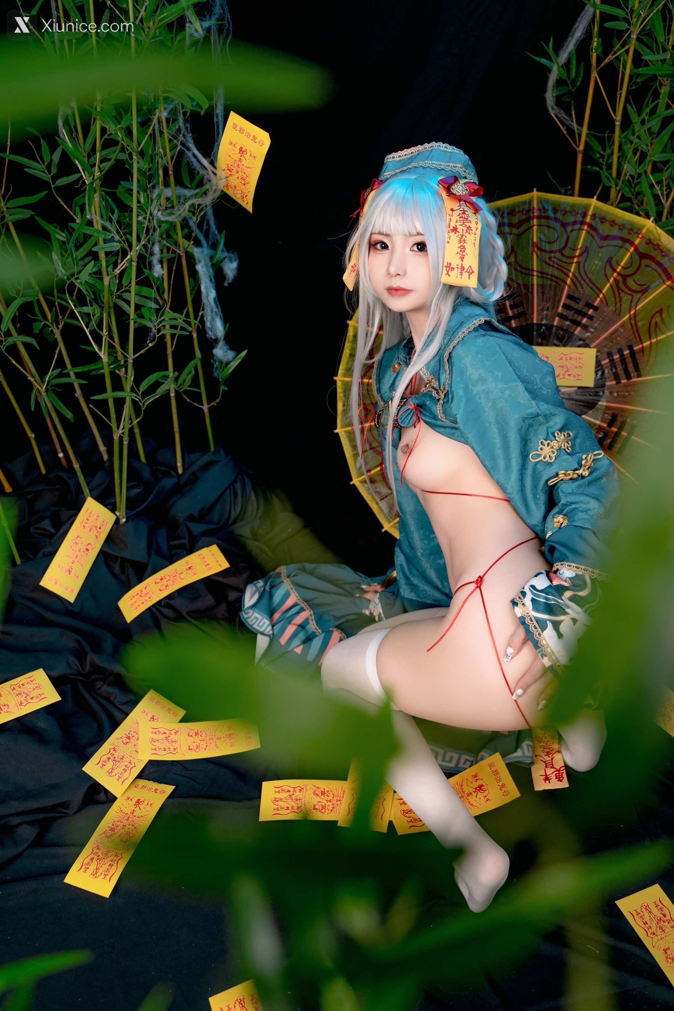 Coser@爆机少女喵小吉 (Nekokoyoshi) 子不语 90P 4K 第80张图