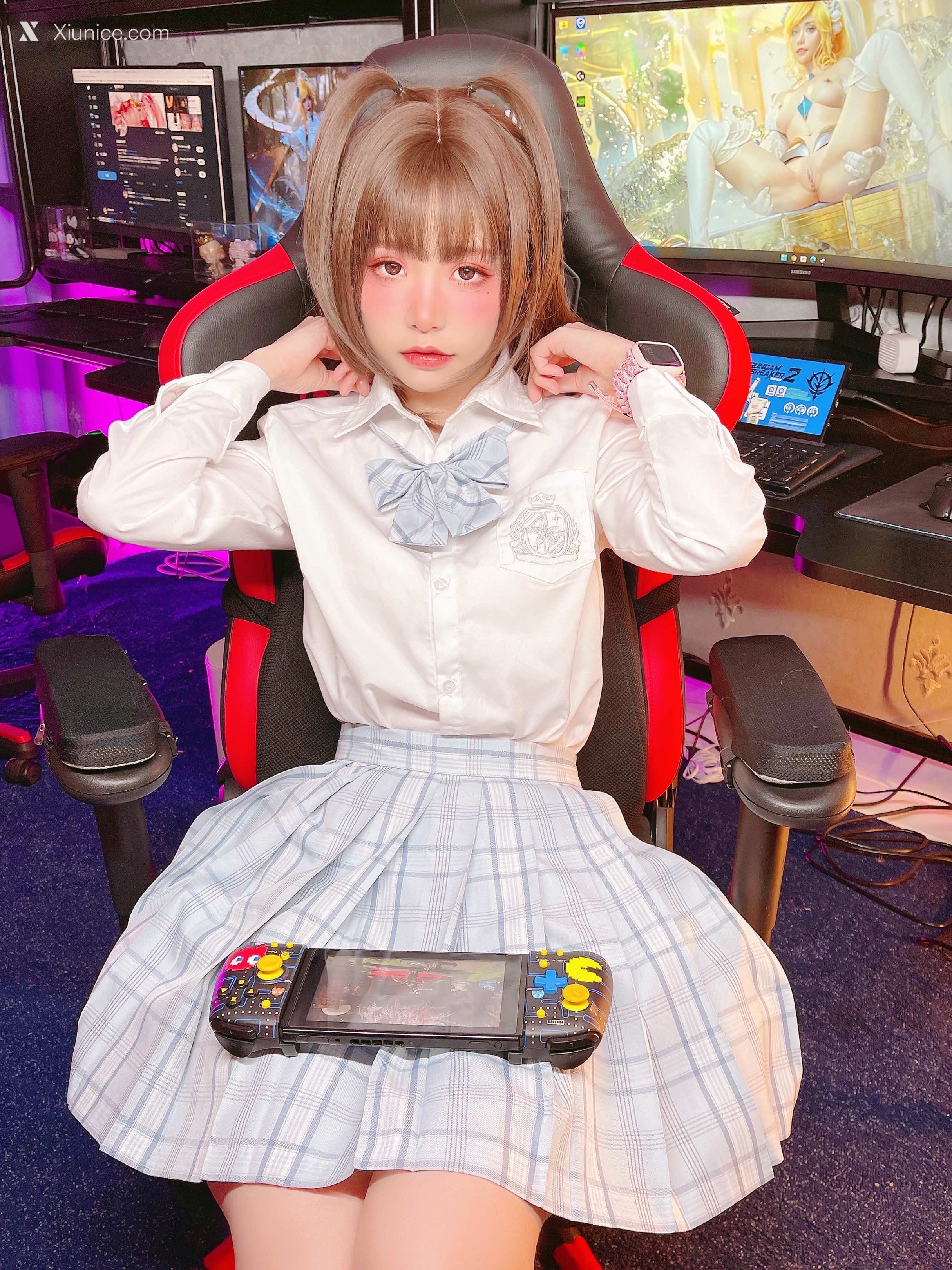 Coser@爆机少女喵小吉 (Nekokoyoshi) 小吉的电玩时间 44P 4K 第34张图