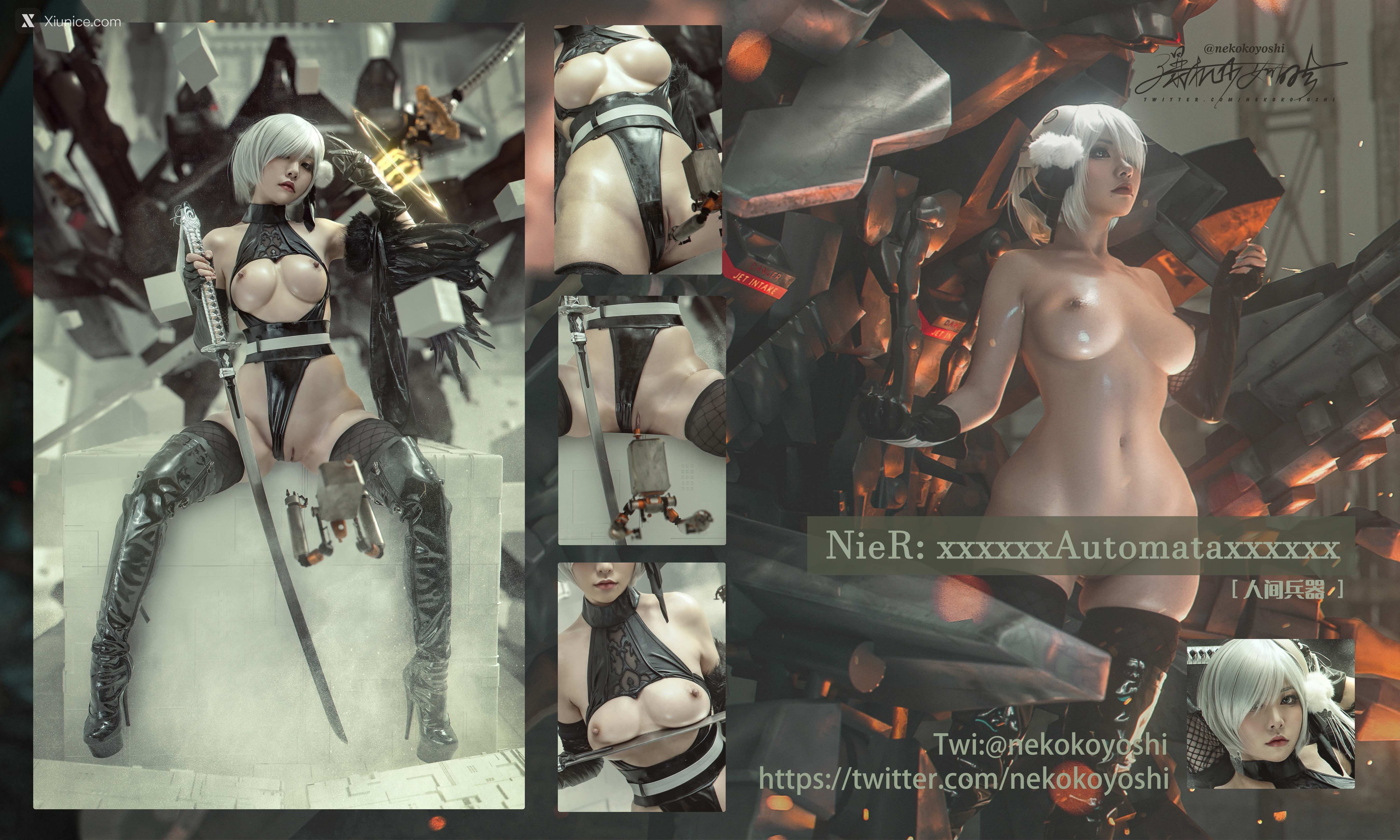 Coser@爆机少女喵小吉 (Nekokoyoshi) 尼尔 机械纪元 人形兵器 13P 4K 第14张图