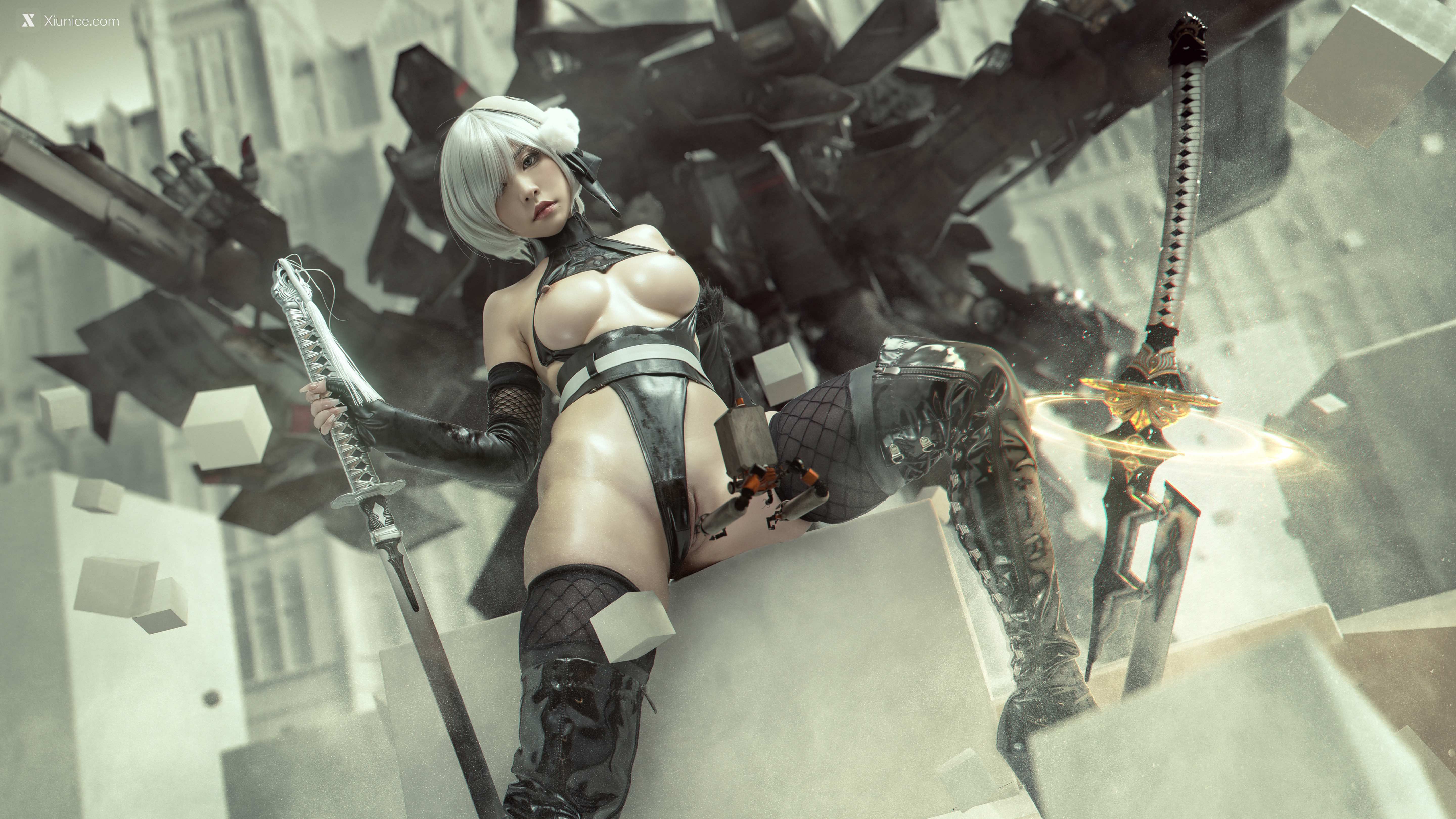 Coser@爆机少女喵小吉 (Nekokoyoshi) 尼尔 机械纪元 人形兵器 13P 4K 第4张图