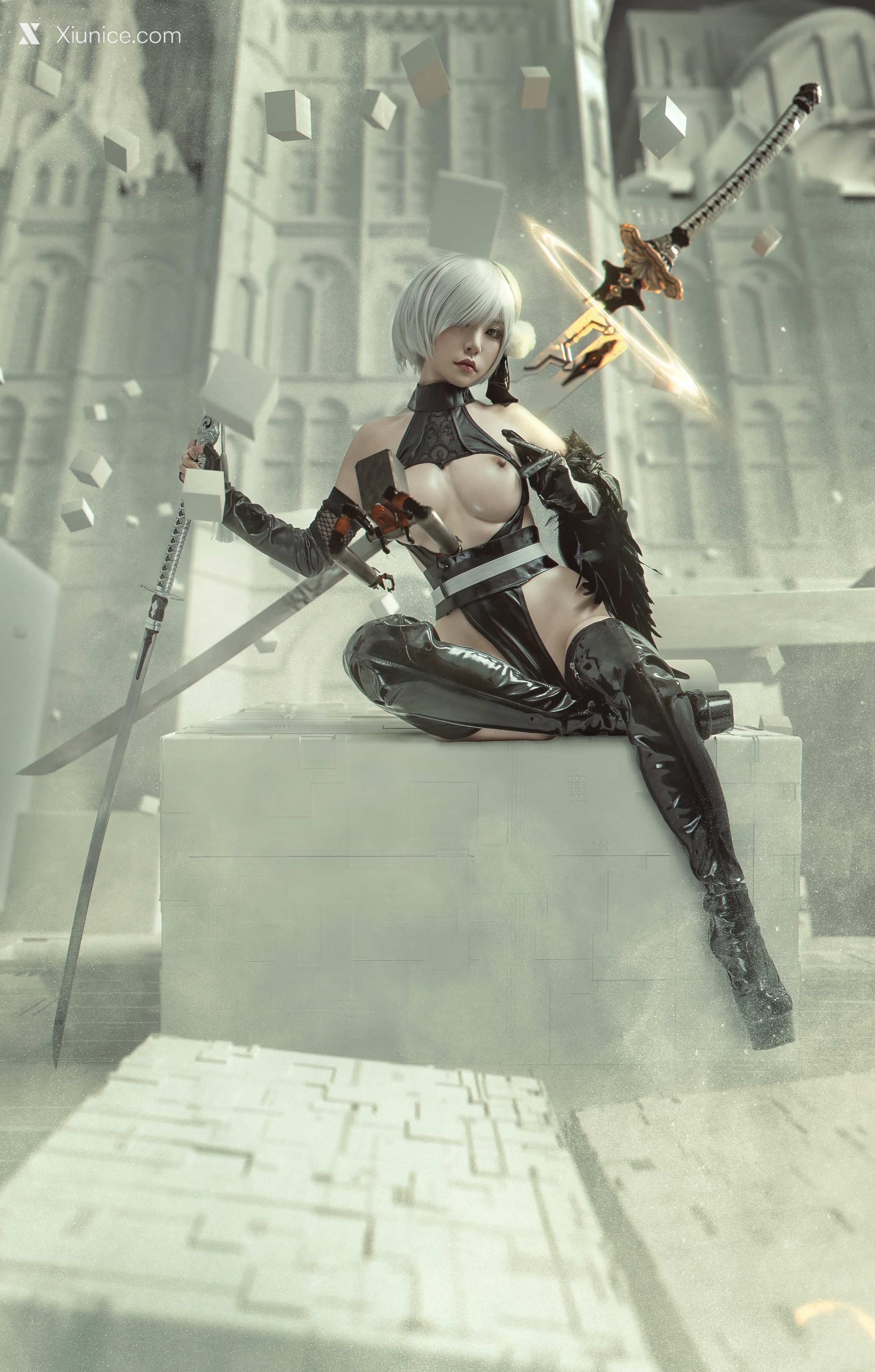 Coser@爆机少女喵小吉 (Nekokoyoshi) 尼尔 机械纪元 人形兵器 13P 4K 第7张图