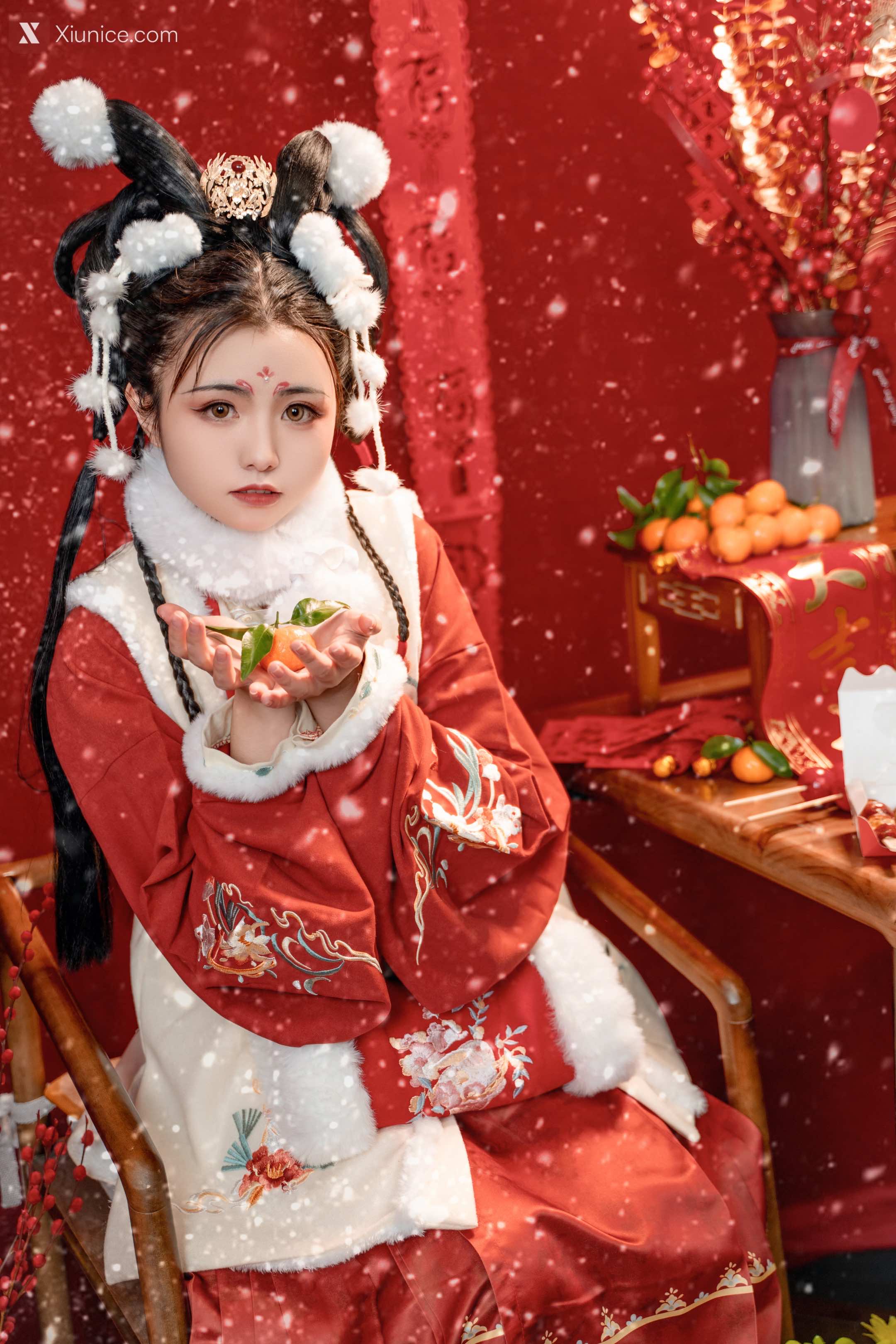 Coser@爆机少女喵小吉 (Nekokoyoshi) 玉兔迎春+++ 79P 4K 第22张图