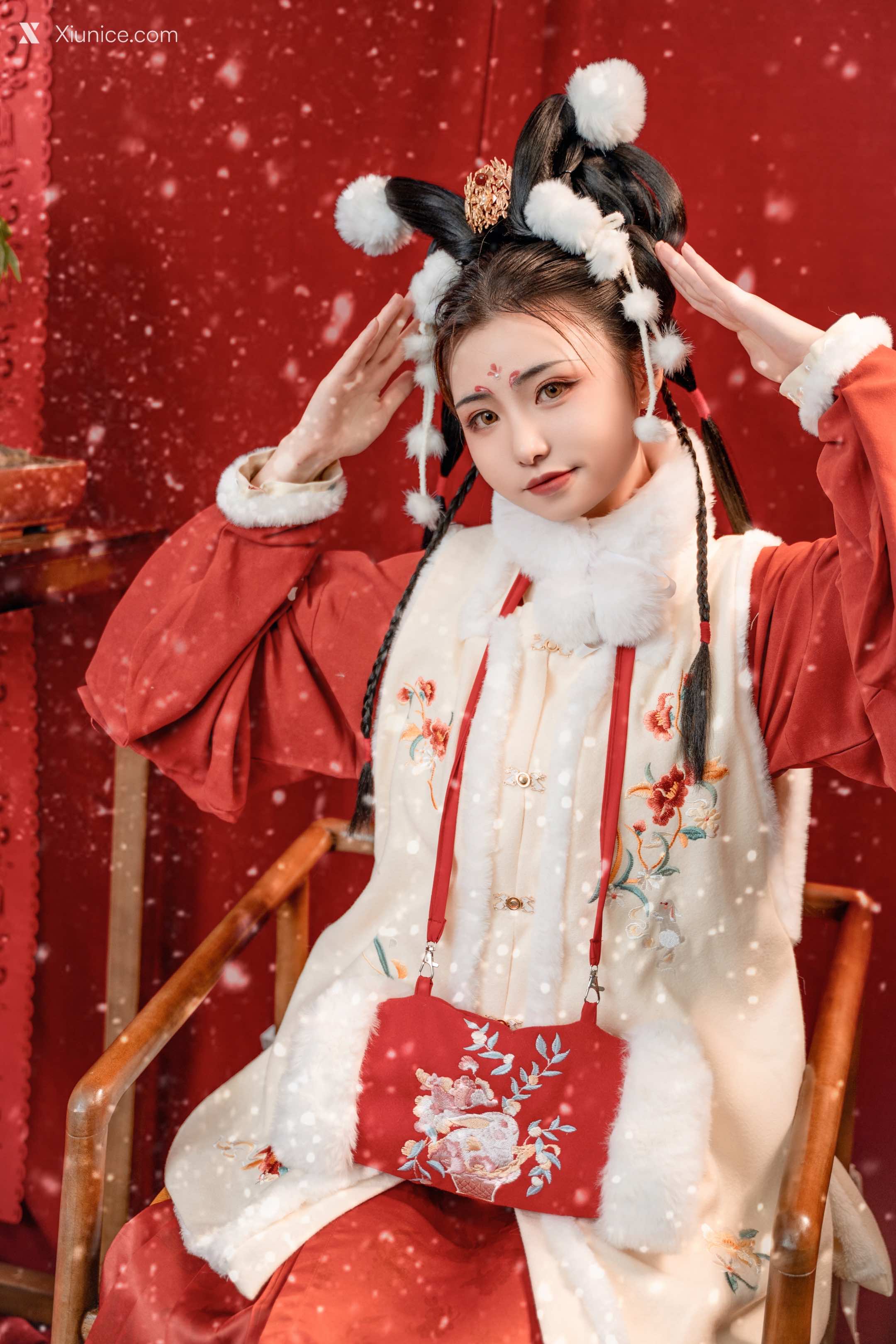 Coser@爆机少女喵小吉 (Nekokoyoshi) 玉兔迎春+++ 79P 4K 第4张图