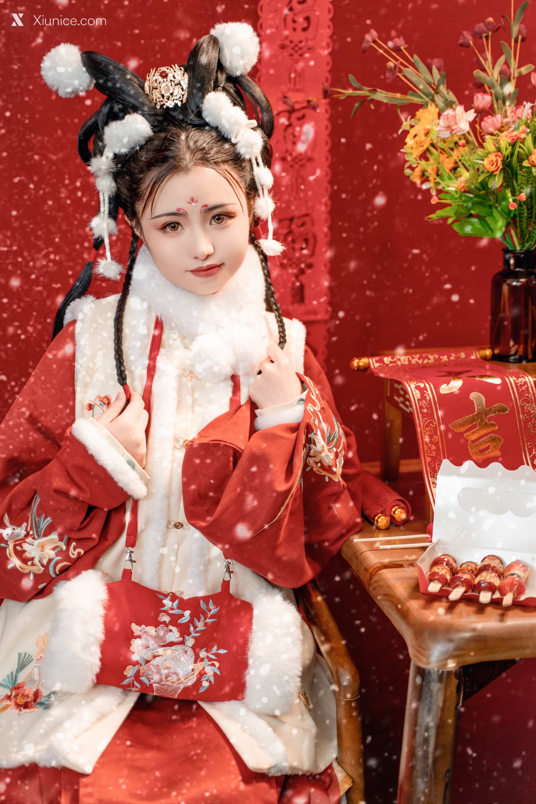 Coser@爆机少女喵小吉 (Nekokoyoshi) 玉兔迎春+++ 79P 4K 第9张图