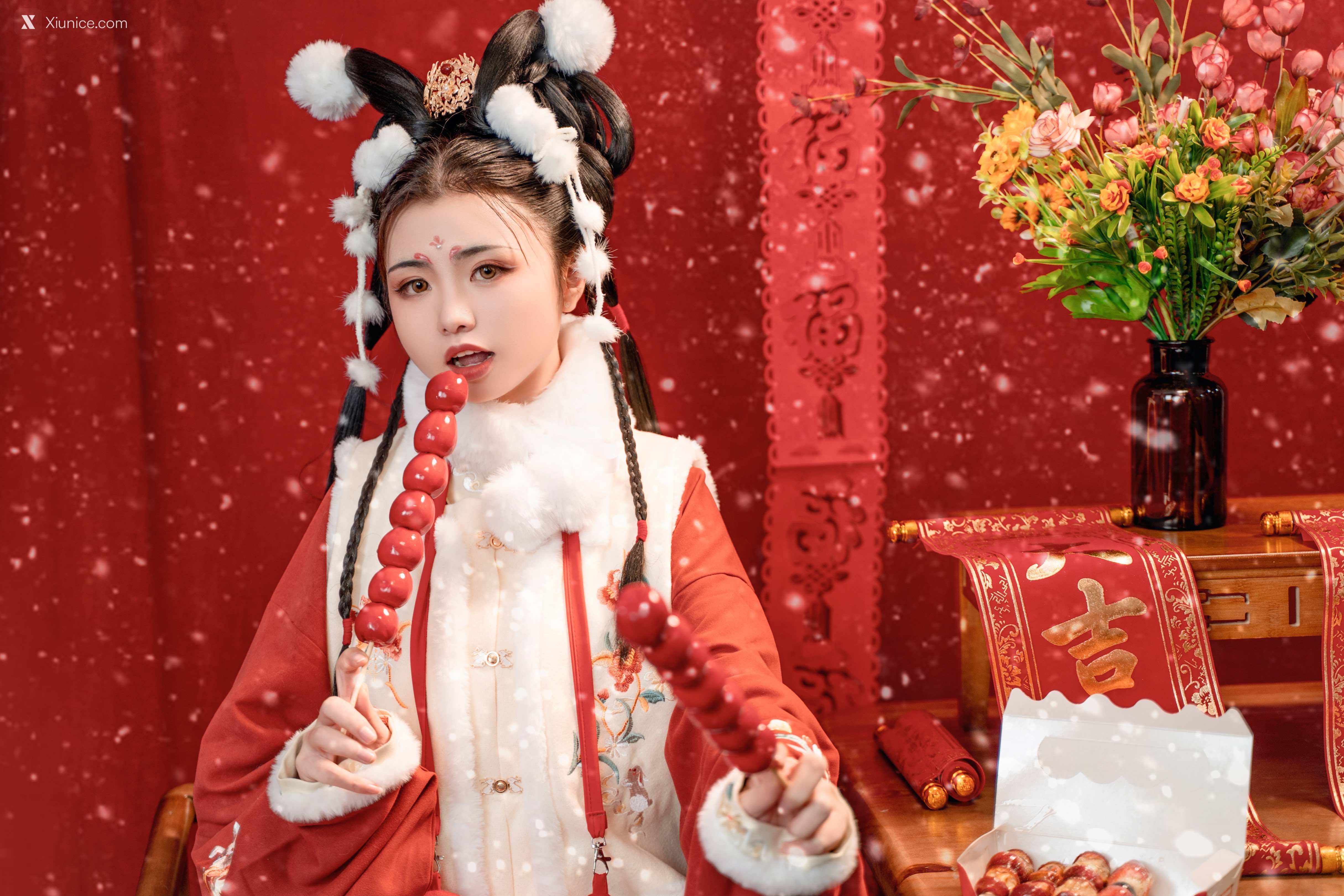 Coser@爆机少女喵小吉 (Nekokoyoshi) 玉兔迎春+++ 79P 4K 第10张图