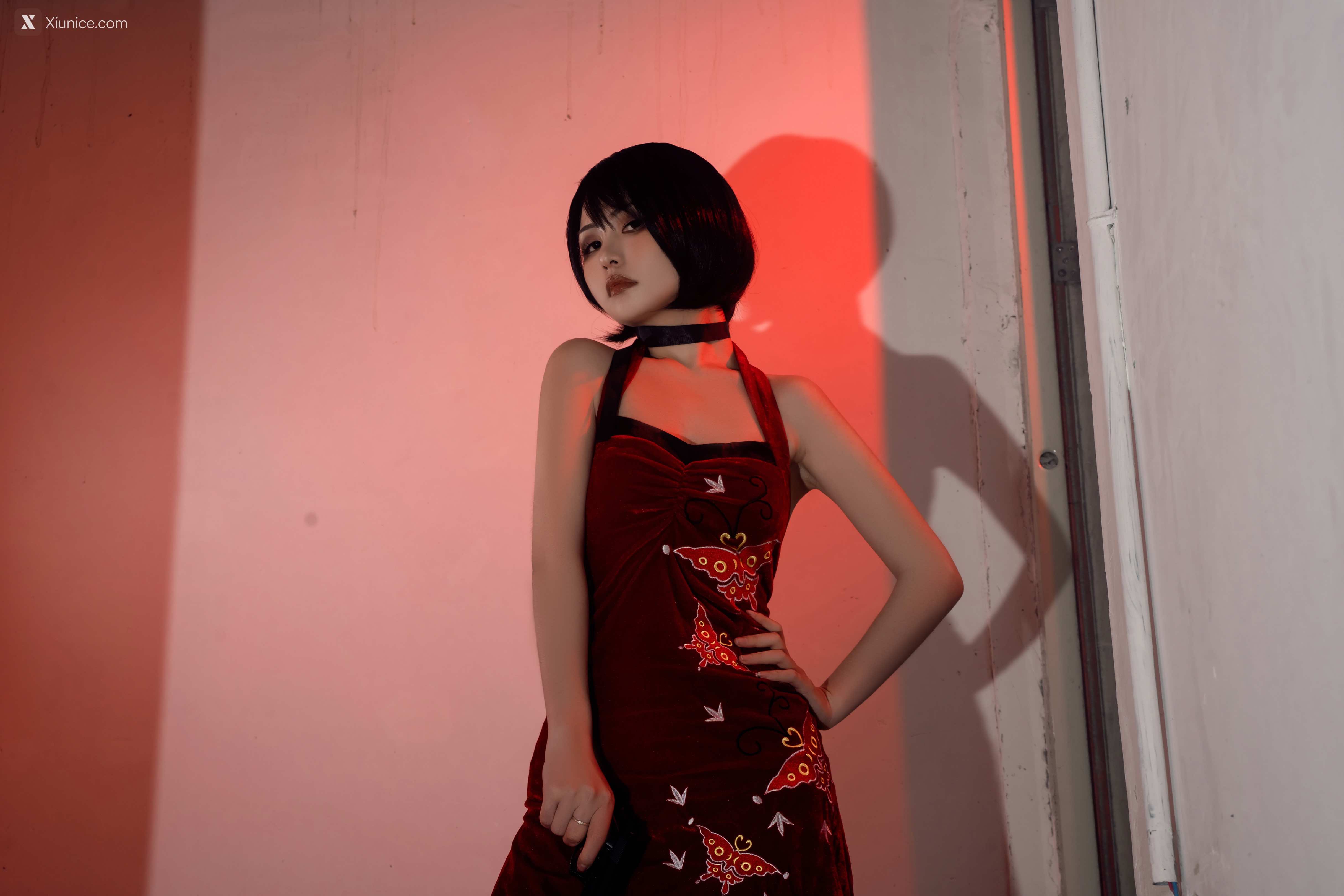 Coser@爆机少女喵小吉 (Nekokoyoshi) 生化危机 艾达王 88P 4K 第2张图