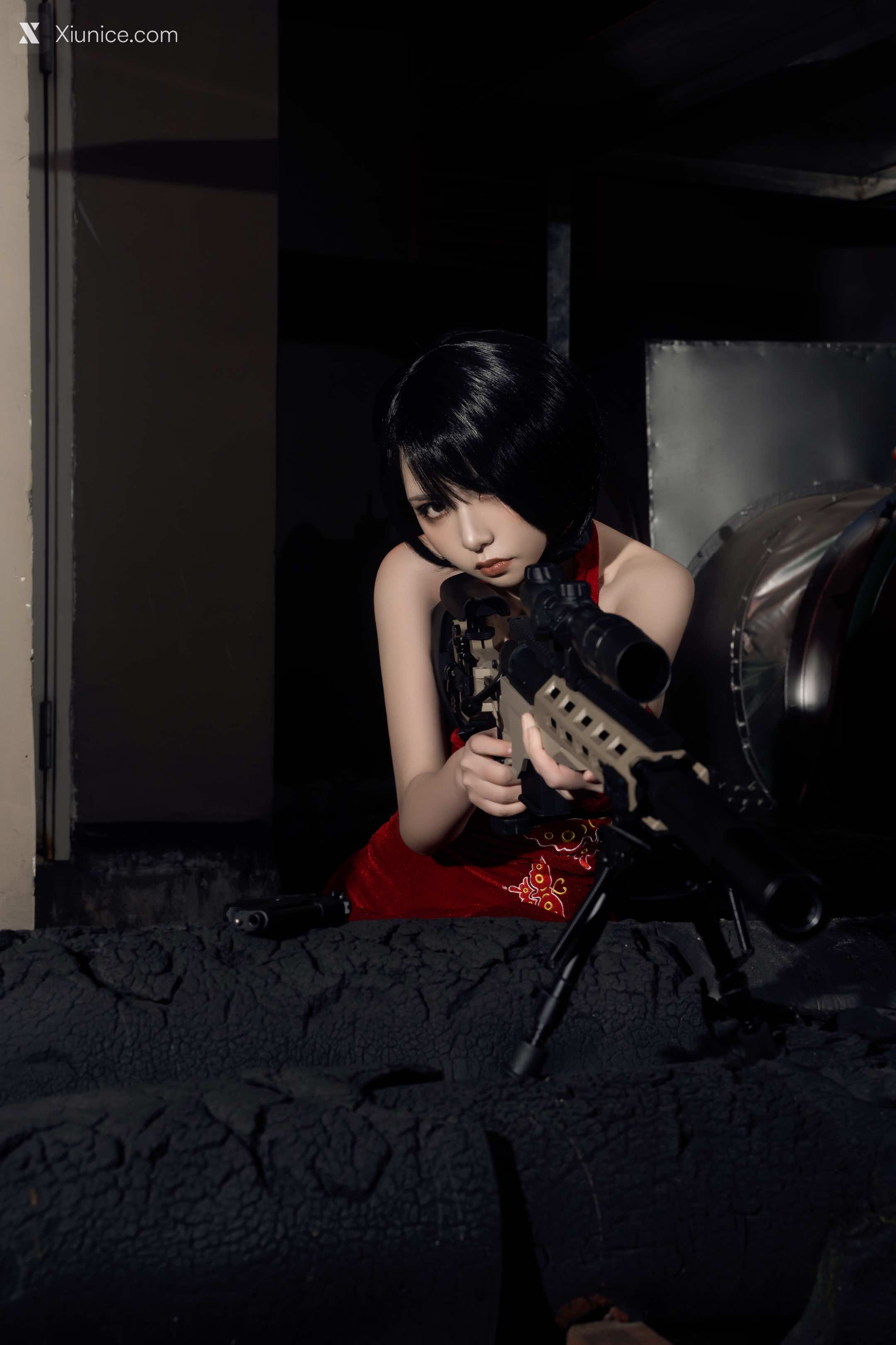 Coser@爆机少女喵小吉 (Nekokoyoshi) 生化危机 艾达王 88P 4K 第14张图