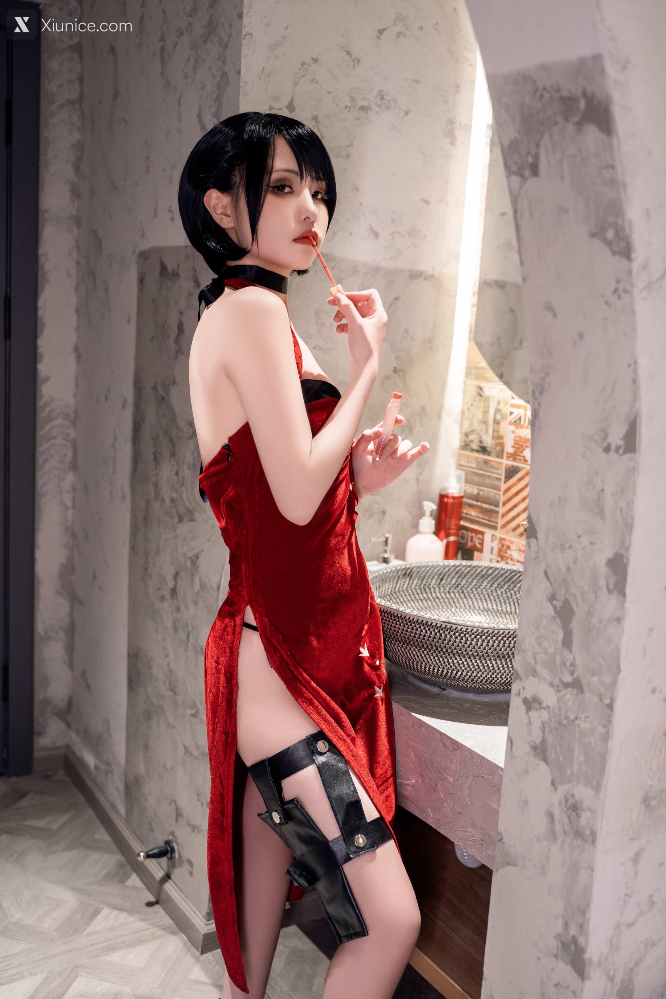 Coser@爆机少女喵小吉 (Nekokoyoshi) 生化危机 艾达王 88P 4K 第21张图