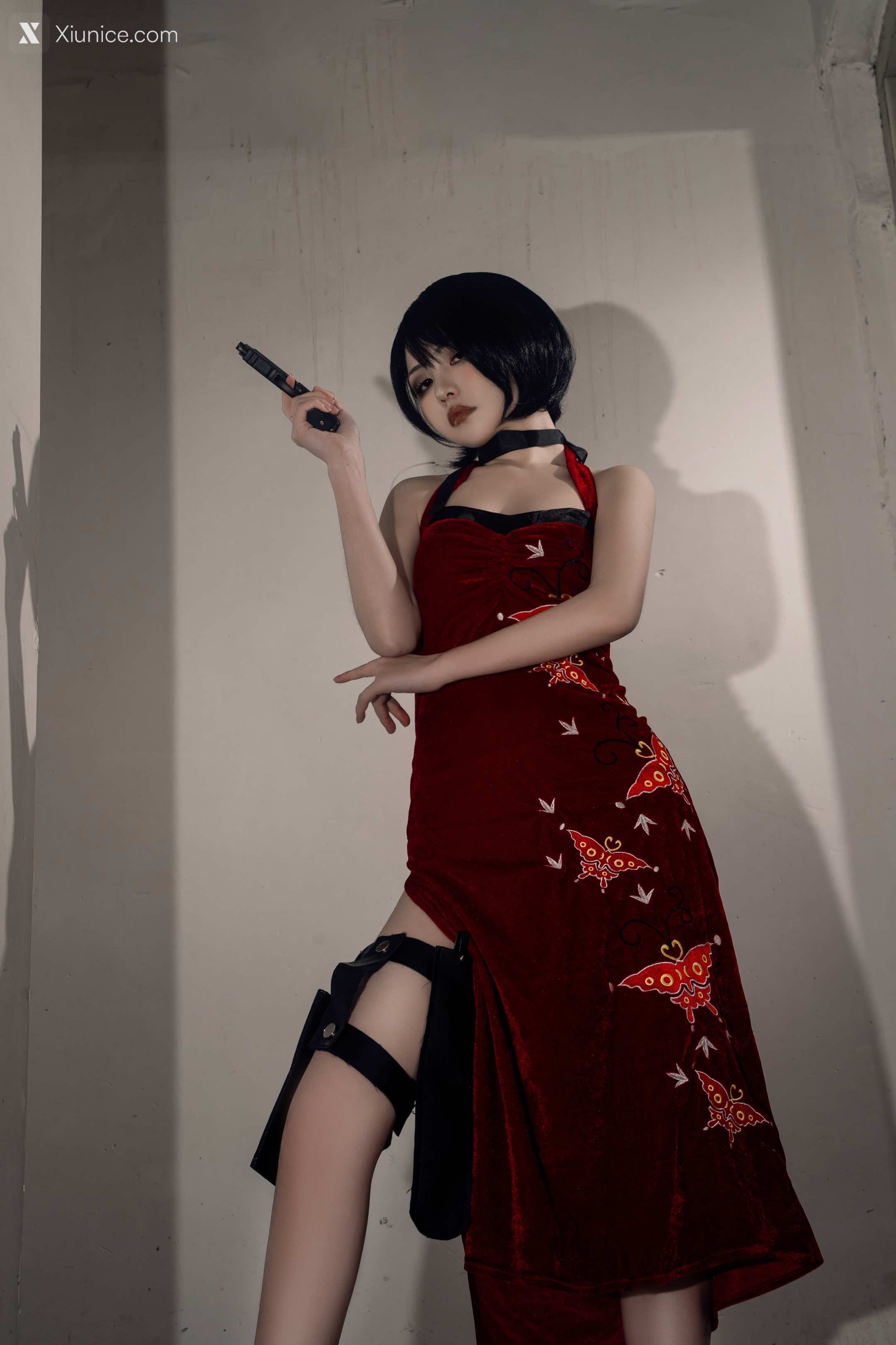 Coser@爆机少女喵小吉 (Nekokoyoshi) 生化危机 艾达王 88P 4K 第6张图