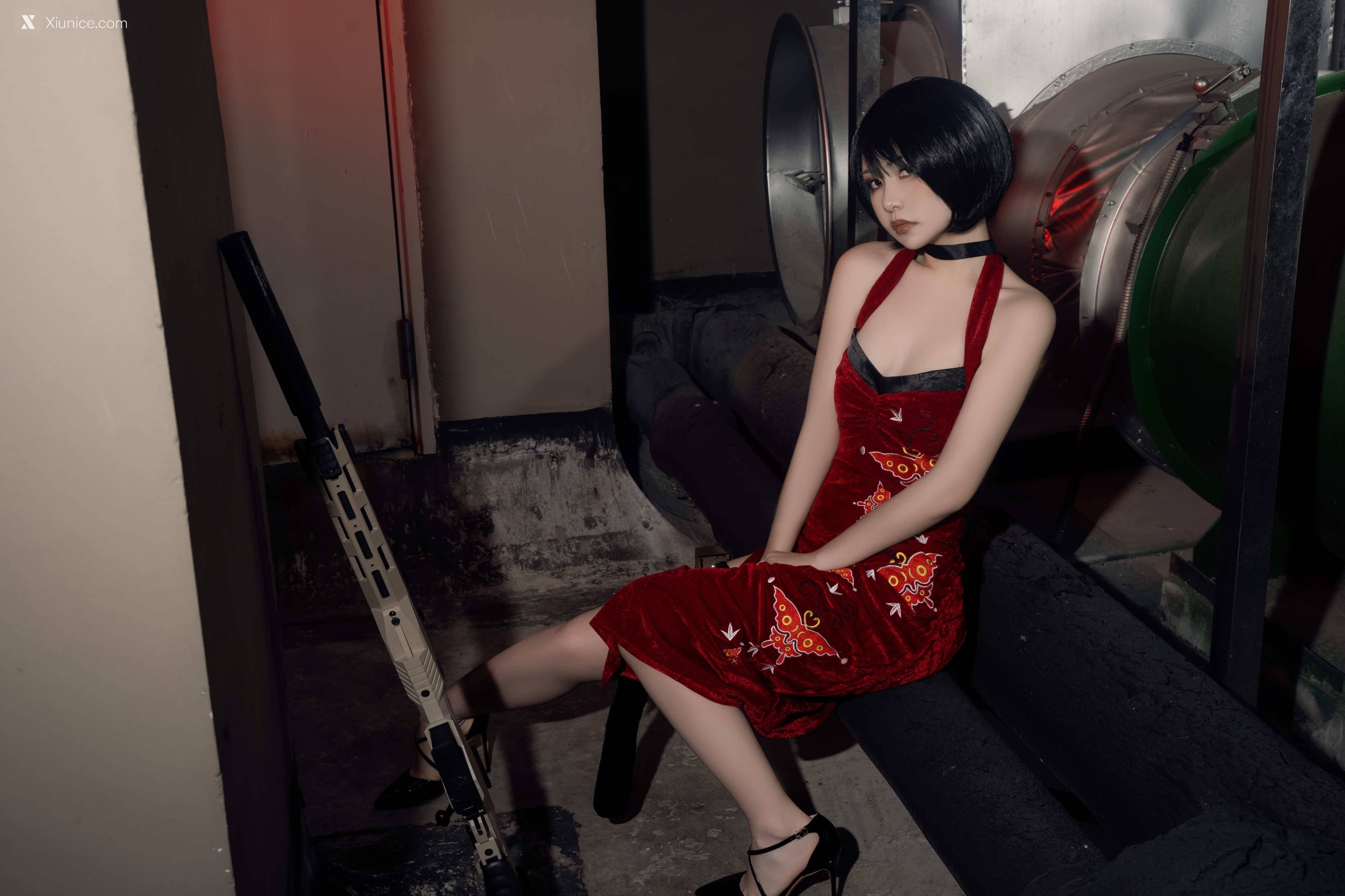 Coser@爆机少女喵小吉 (Nekokoyoshi) 生化危机 艾达王 88P 4K 第7张图