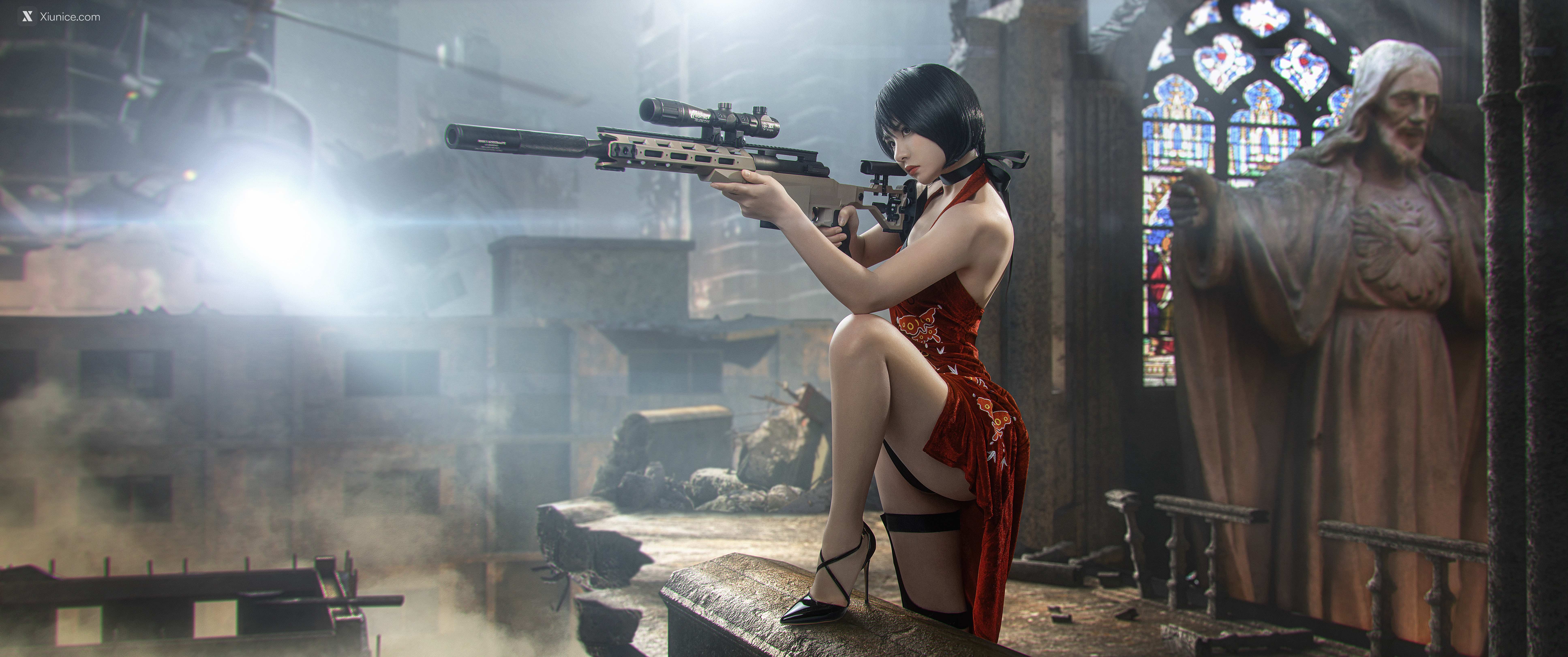 Coser@爆机少女喵小吉 (Nekokoyoshi) 生化危机 艾达王 88P 4K 第83张图