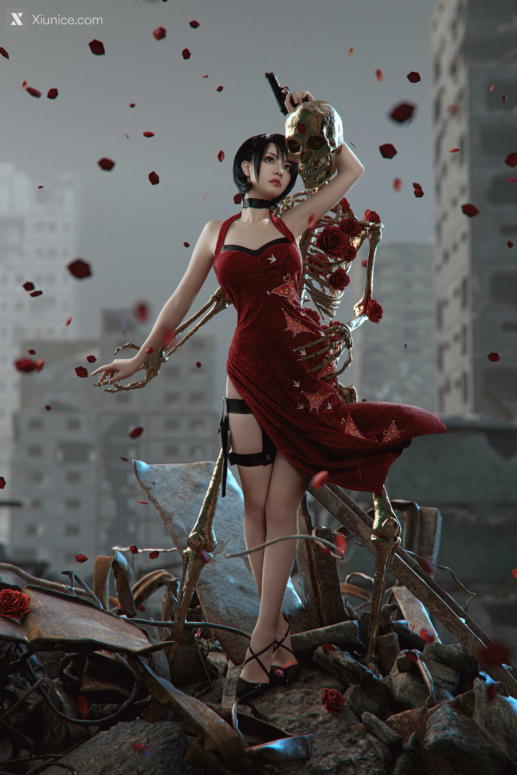Coser@爆机少女喵小吉 (Nekokoyoshi) 生化危机 艾达王 88P 4K 第84张图