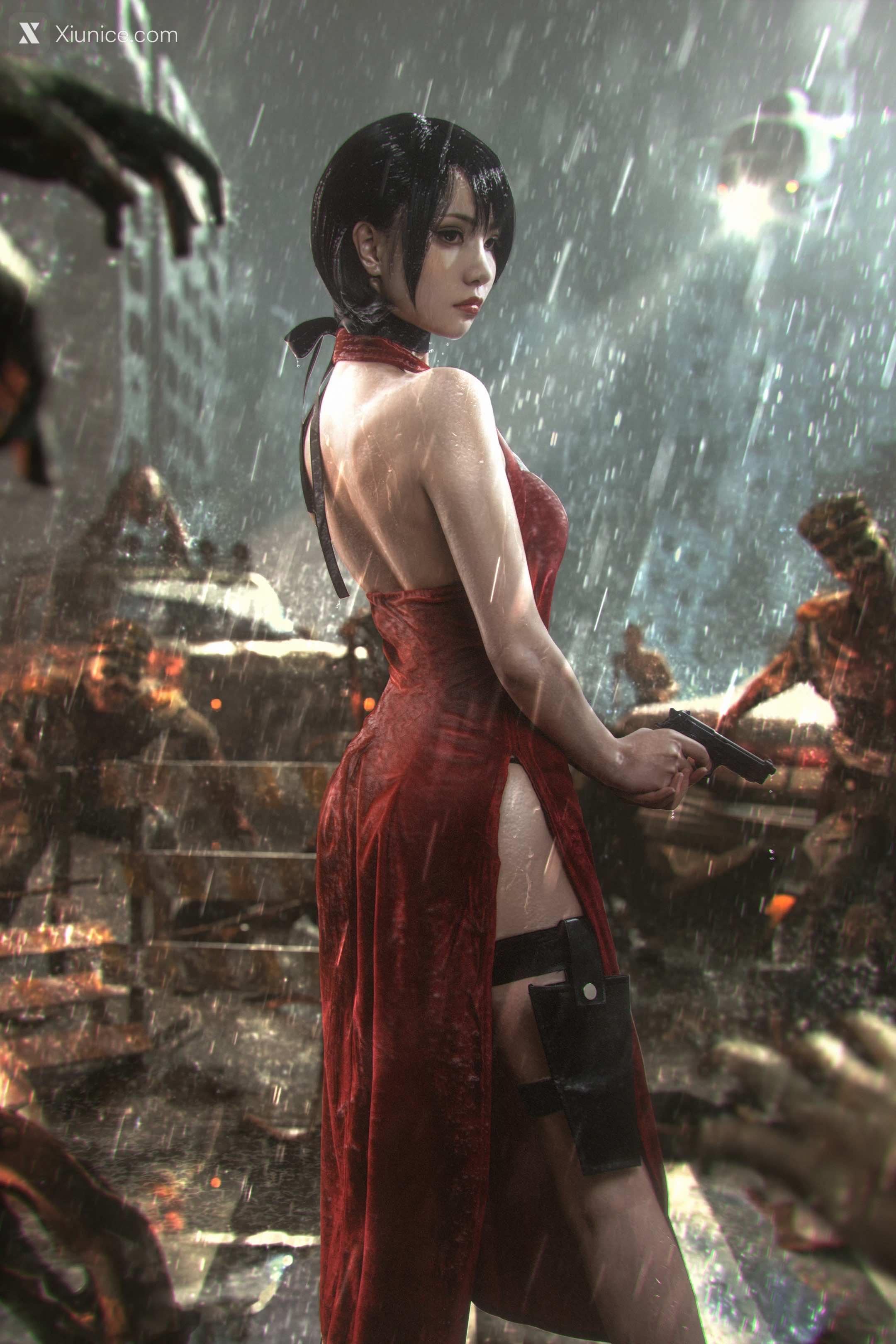 Coser@爆机少女喵小吉 (Nekokoyoshi) 生化危机 艾达王 88P 4K 第85张图