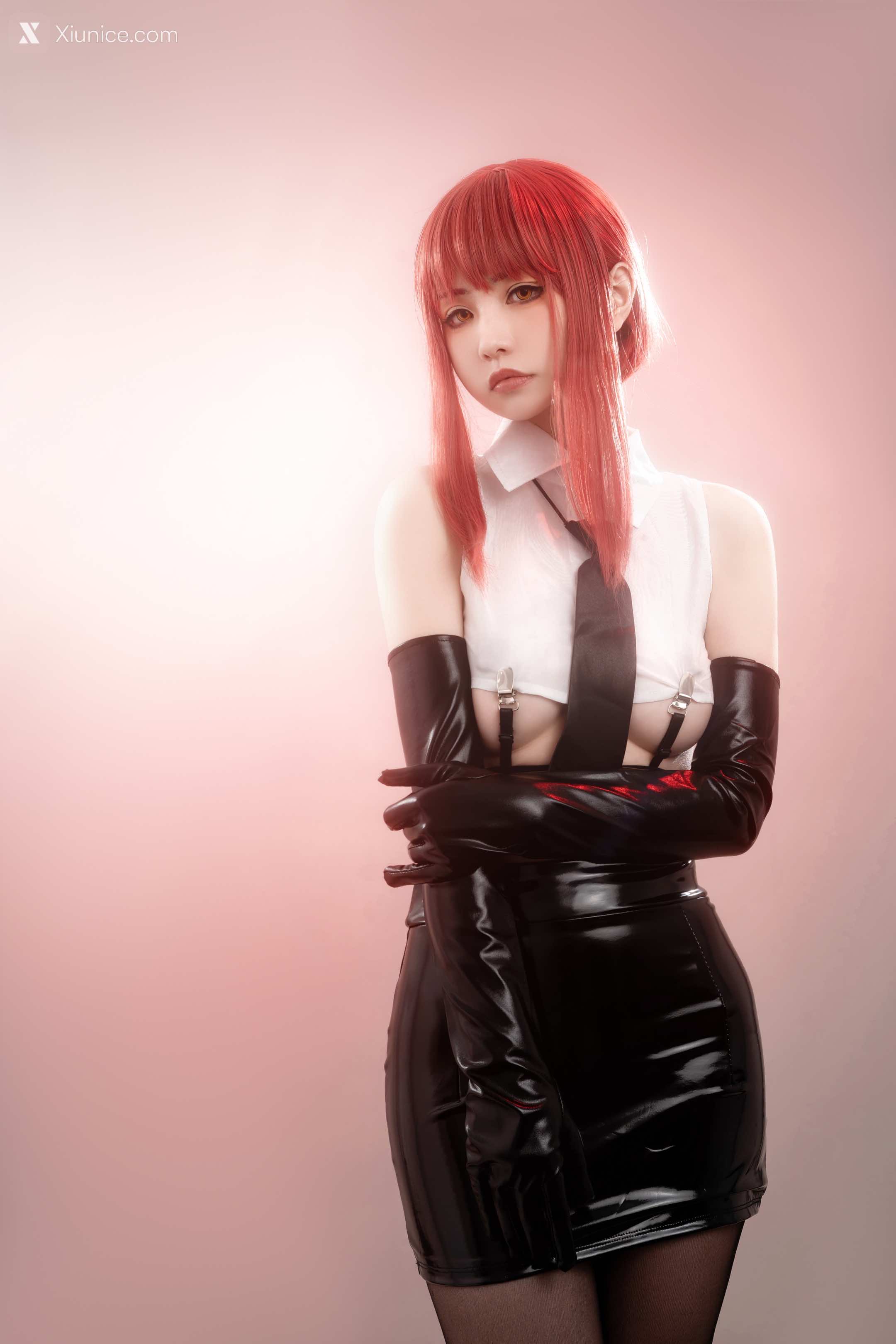 Coser@爆机少女喵小吉 (Nekokoyoshi) 电锯人 玛奇玛 88P 4K 第2张图
