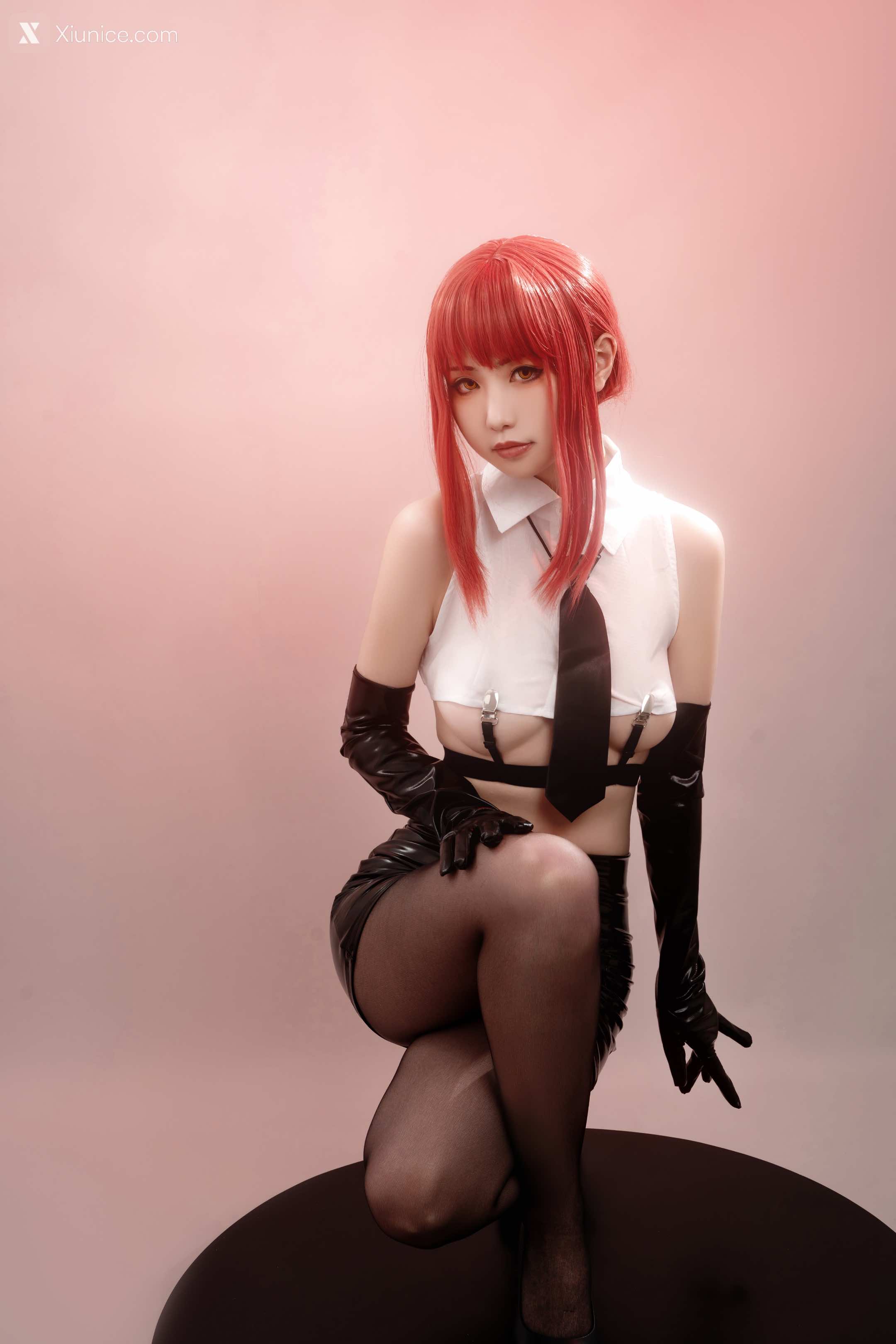 Coser@爆机少女喵小吉 (Nekokoyoshi) 电锯人 玛奇玛 88P 4K 第12张图