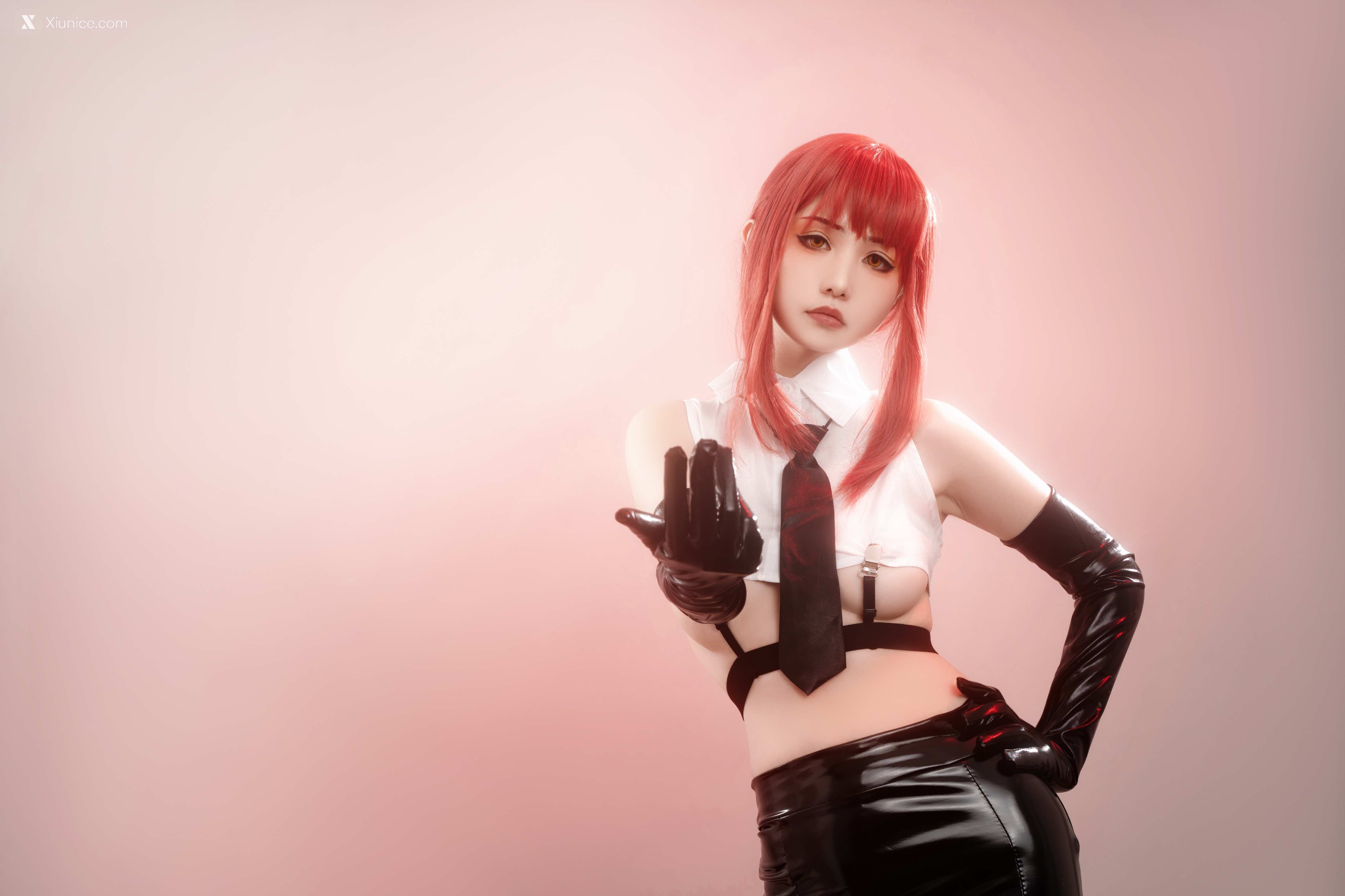 Coser@爆机少女喵小吉 (Nekokoyoshi) 电锯人 玛奇玛 88P 4K 第15张图