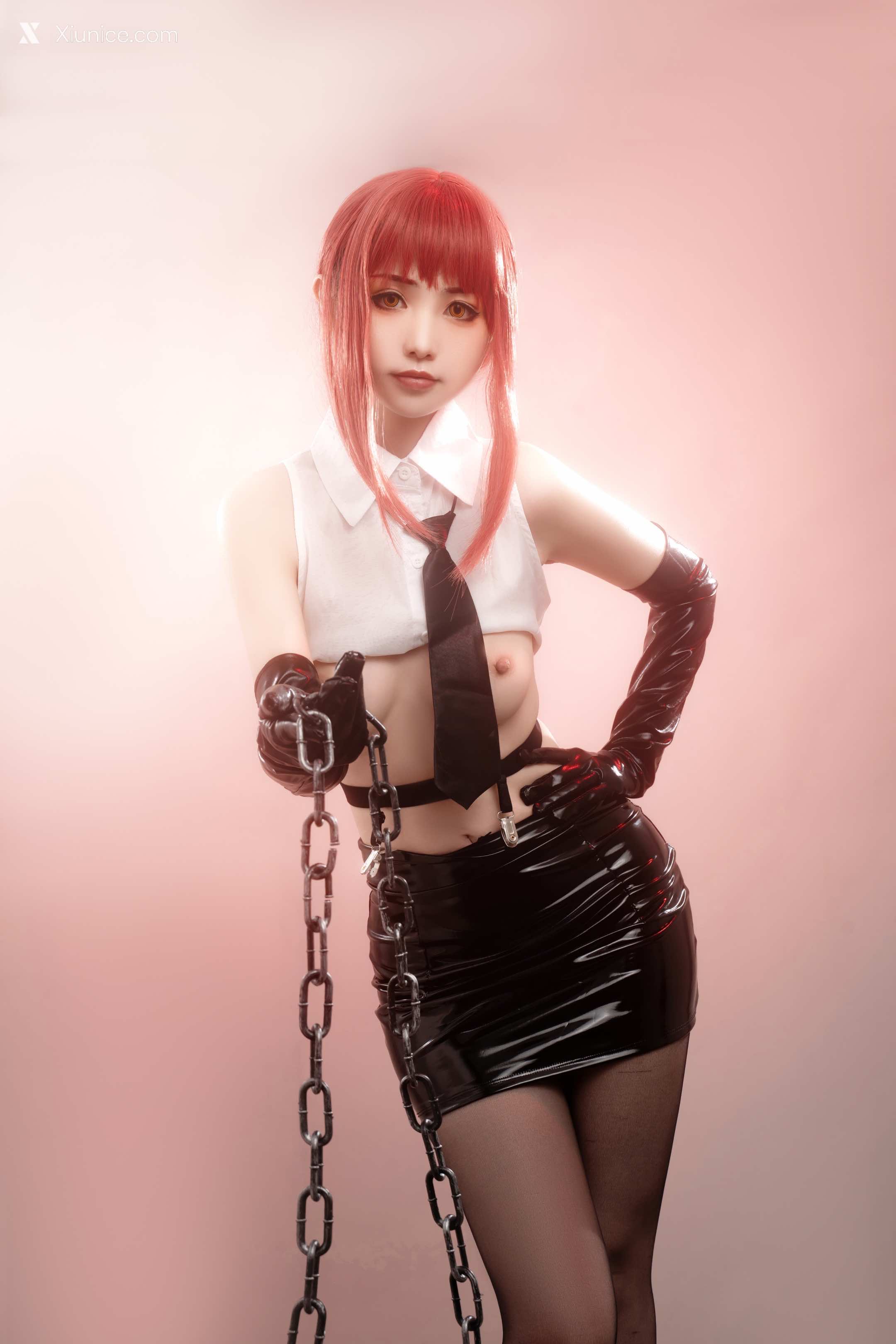 Coser@爆机少女喵小吉 (Nekokoyoshi) 电锯人 玛奇玛 88P 4K 第26张图