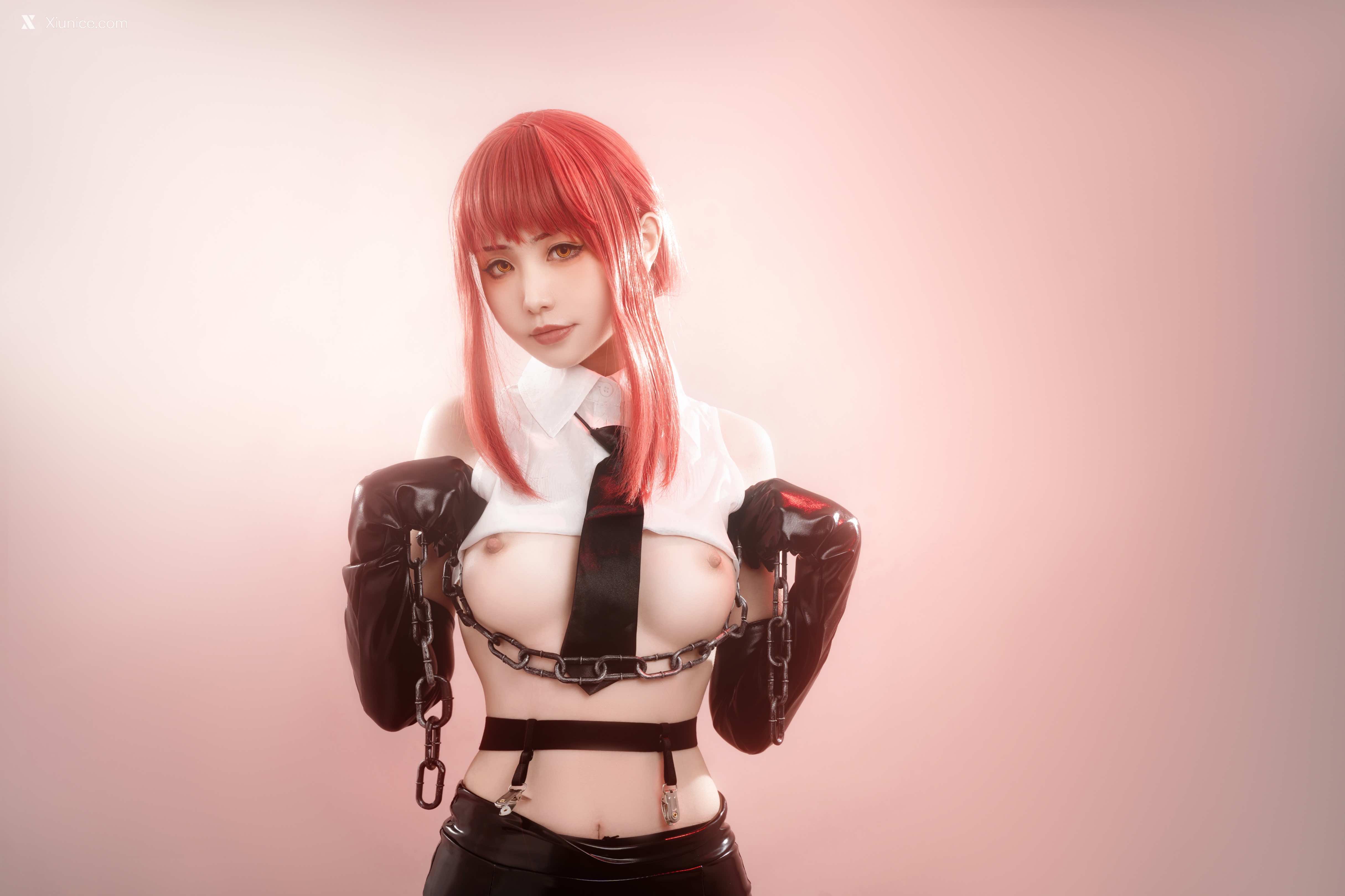 Coser@爆机少女喵小吉 (Nekokoyoshi) 电锯人 玛奇玛 88P 4K 第28张图