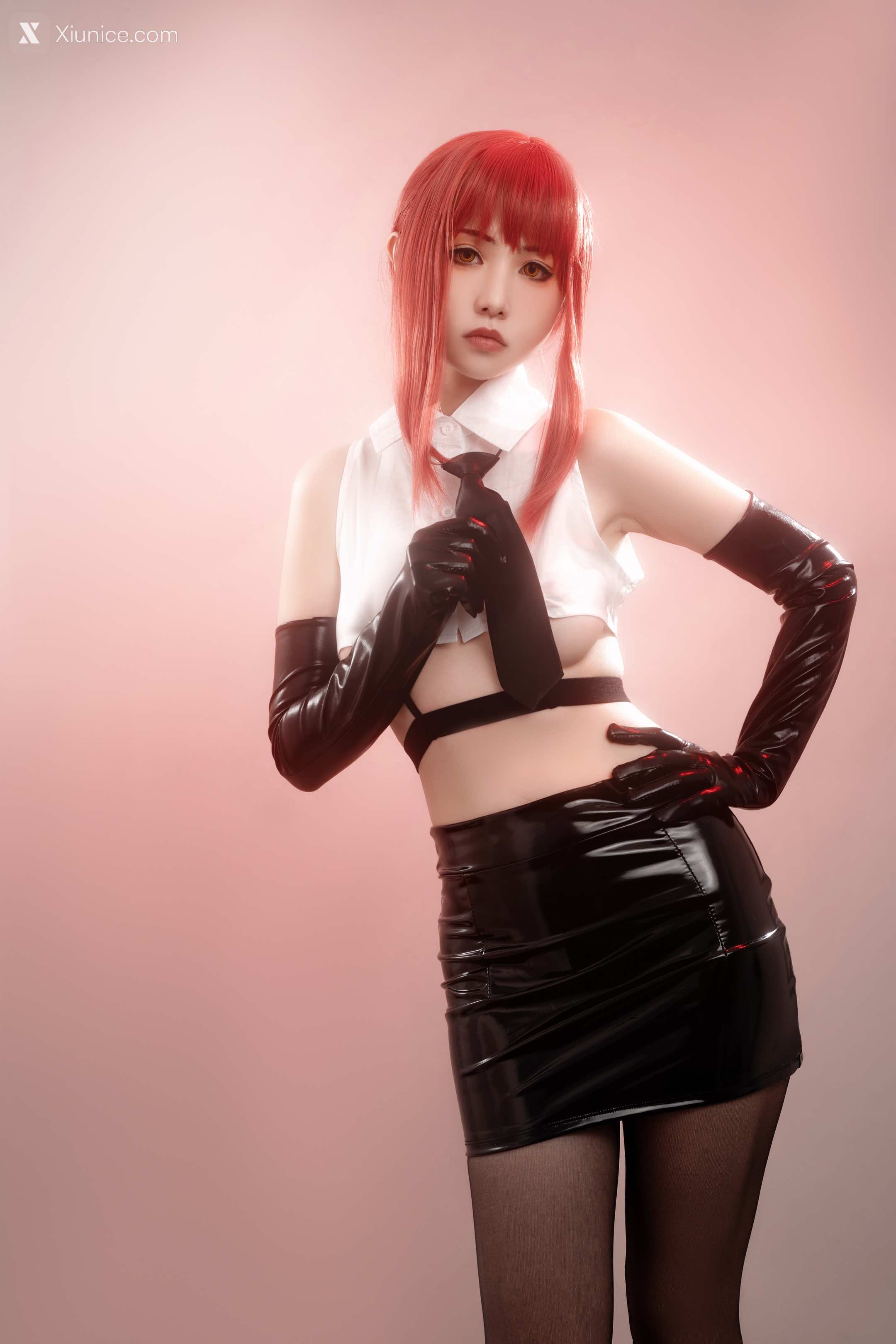 Coser@爆机少女喵小吉 (Nekokoyoshi) 电锯人 玛奇玛 88P 4K 第5张图