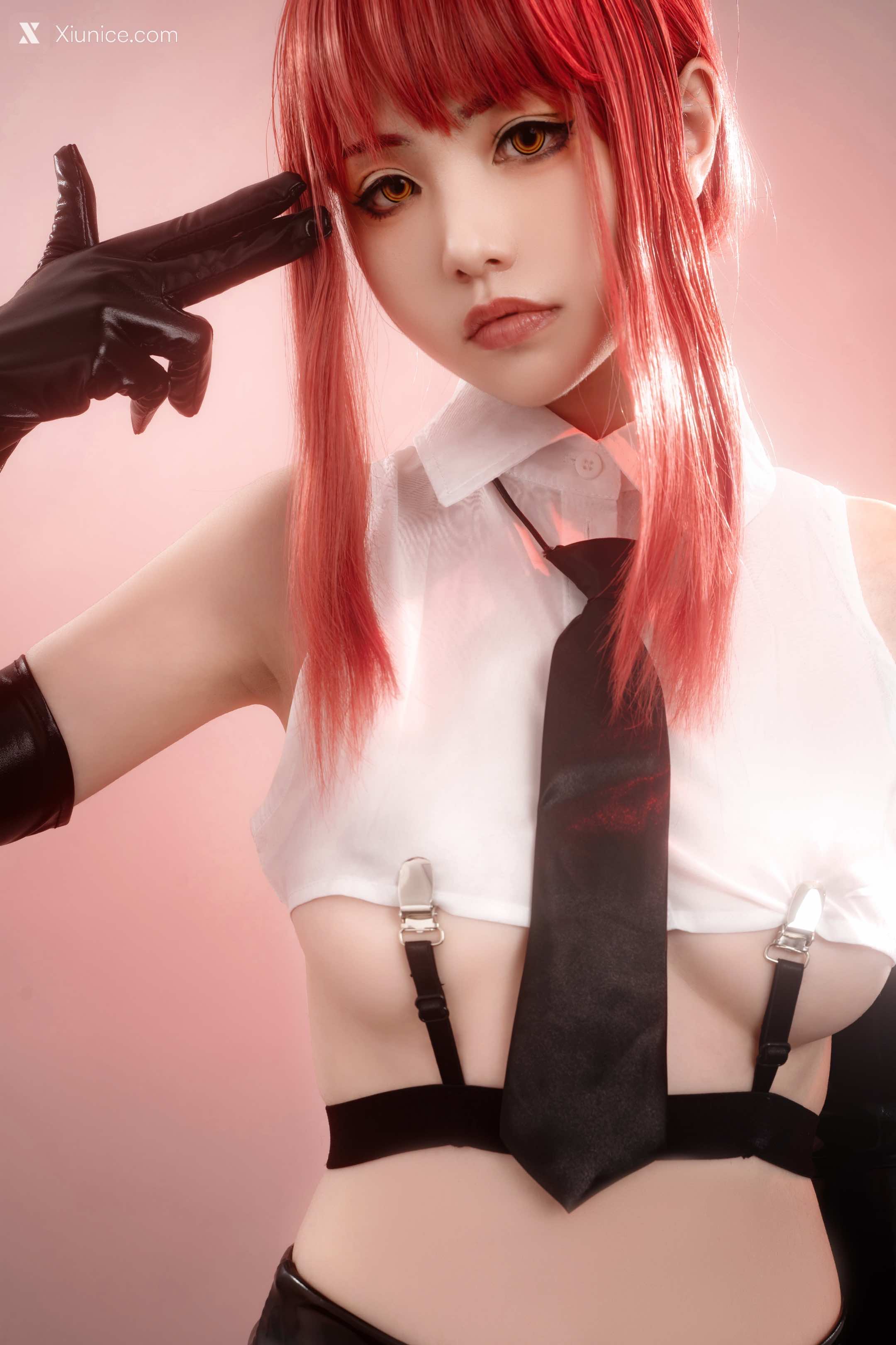 Coser@爆机少女喵小吉 (Nekokoyoshi) 电锯人 玛奇玛 88P 4K 第46张图