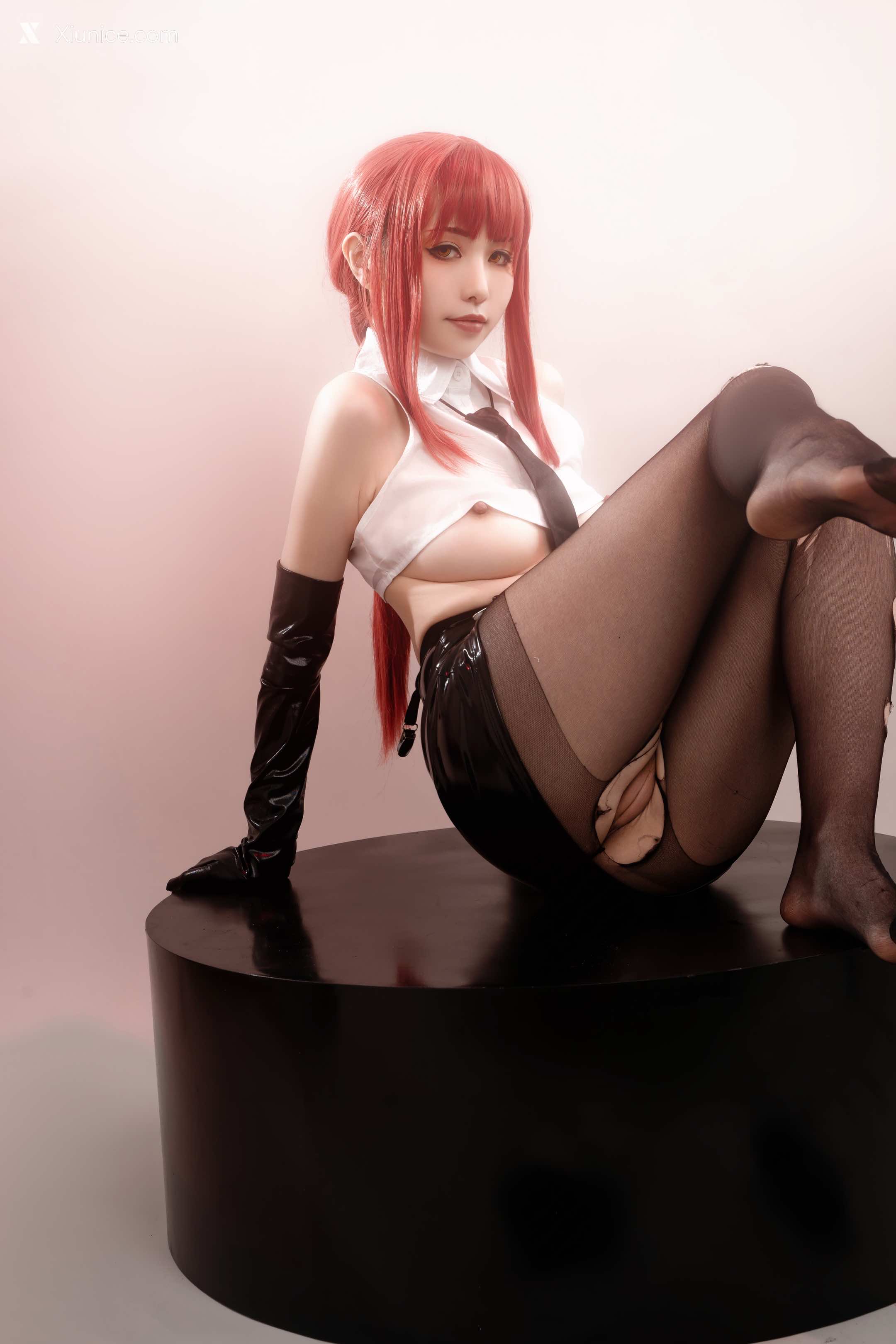 Coser@爆机少女喵小吉 (Nekokoyoshi) 电锯人 玛奇玛 88P 4K 第49张图
