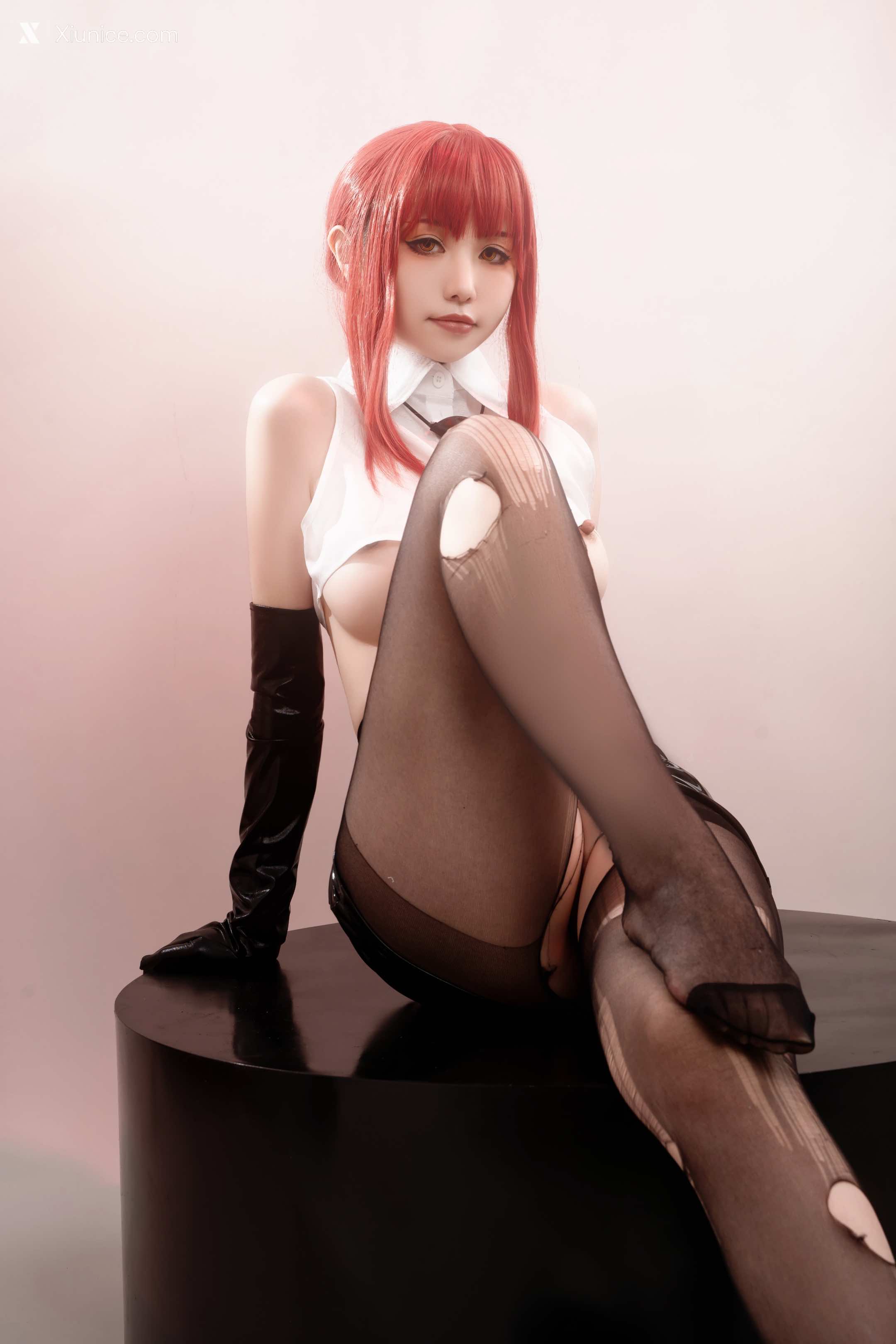 Coser@爆机少女喵小吉 (Nekokoyoshi) 电锯人 玛奇玛 88P 4K 第50张图