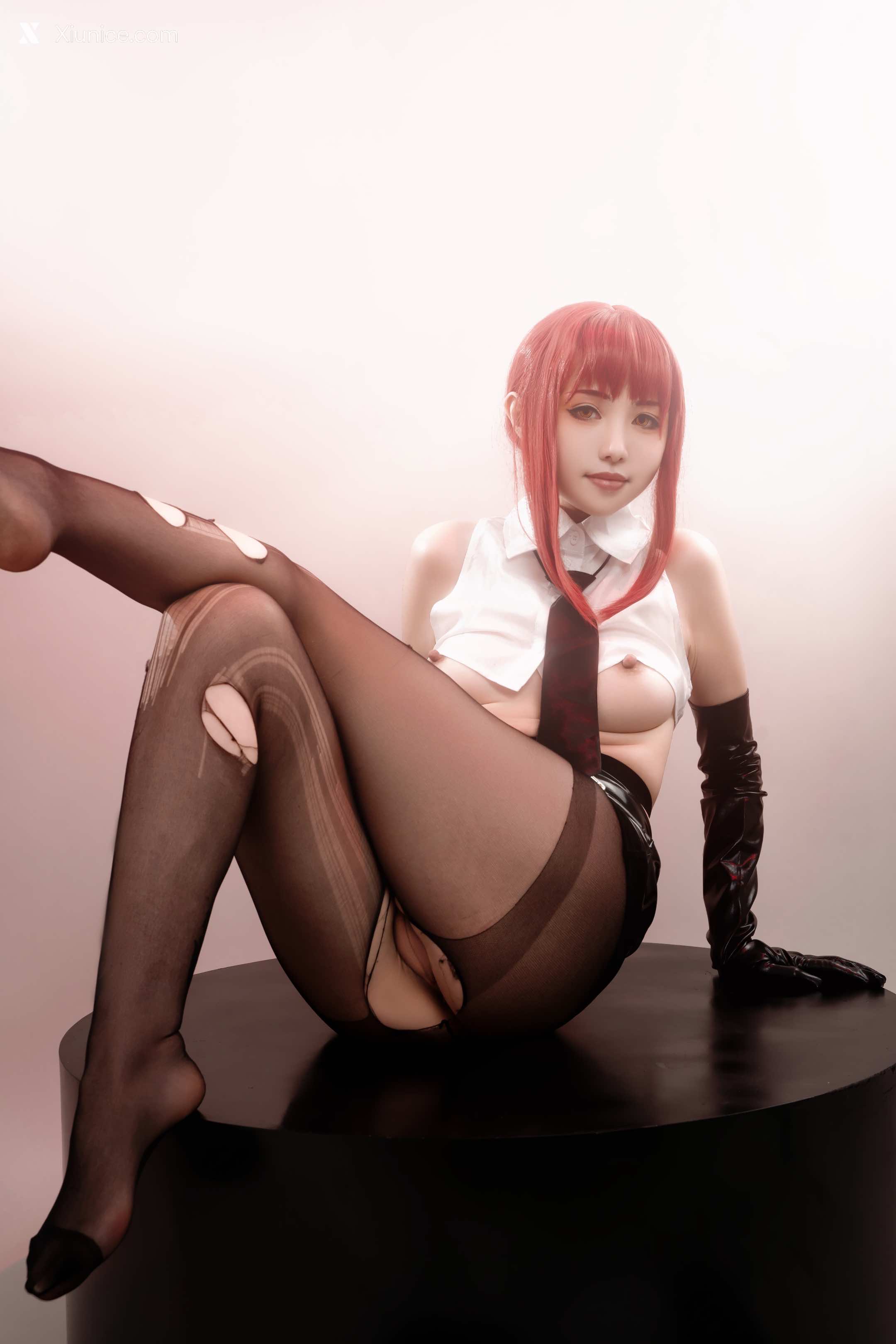 Coser@爆机少女喵小吉 (Nekokoyoshi) 电锯人 玛奇玛 88P 4K 第55张图