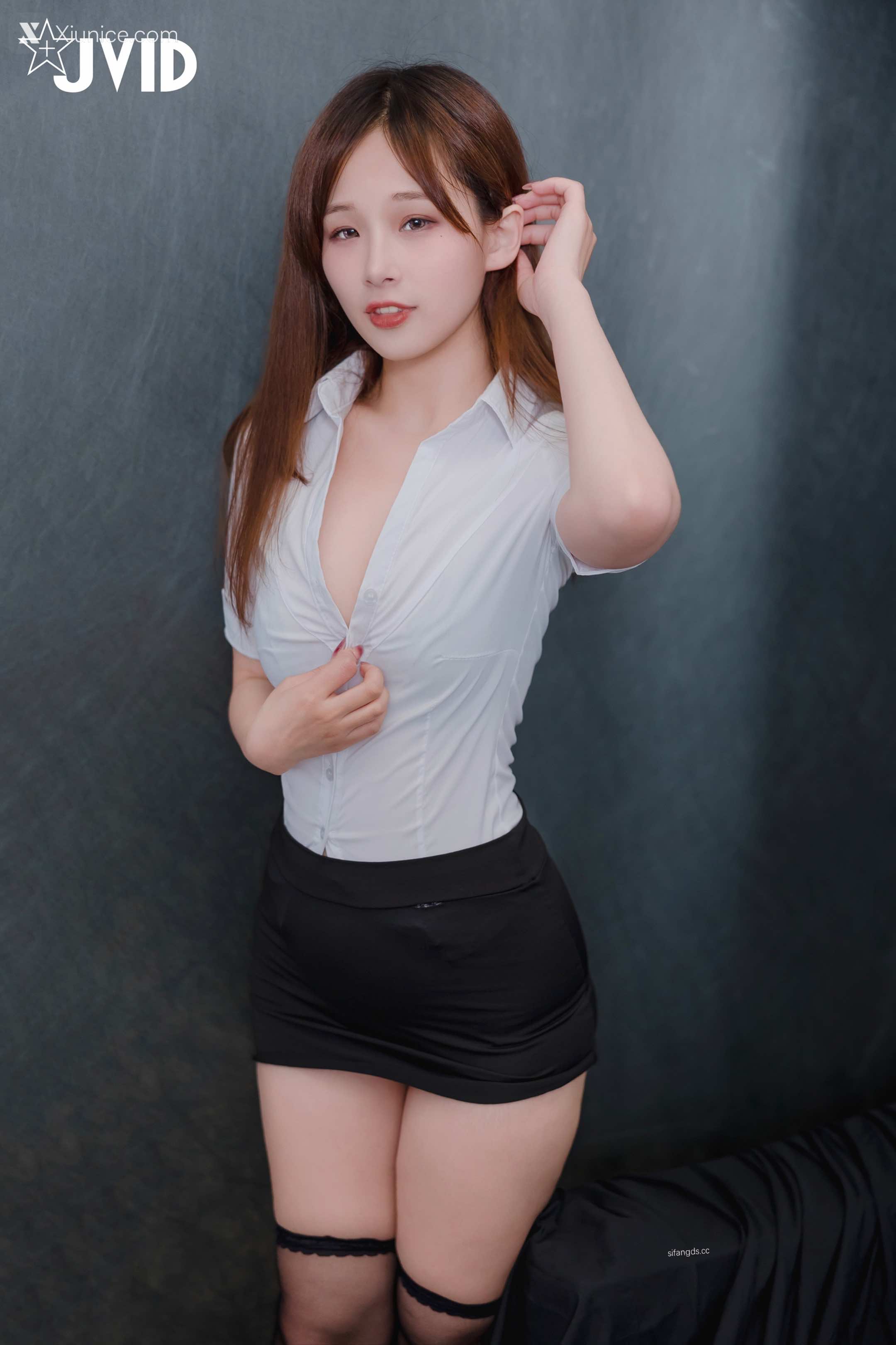 JVID – 婕咪 Jucie & 啤儿 – 秘書姐妹花，極品白虎粉穴，都市麗人三點全露，超清畫質 爆乳白皙秘書姐妹花-在老闆家女女戀叫聲太激情 177P 4K 第116张图