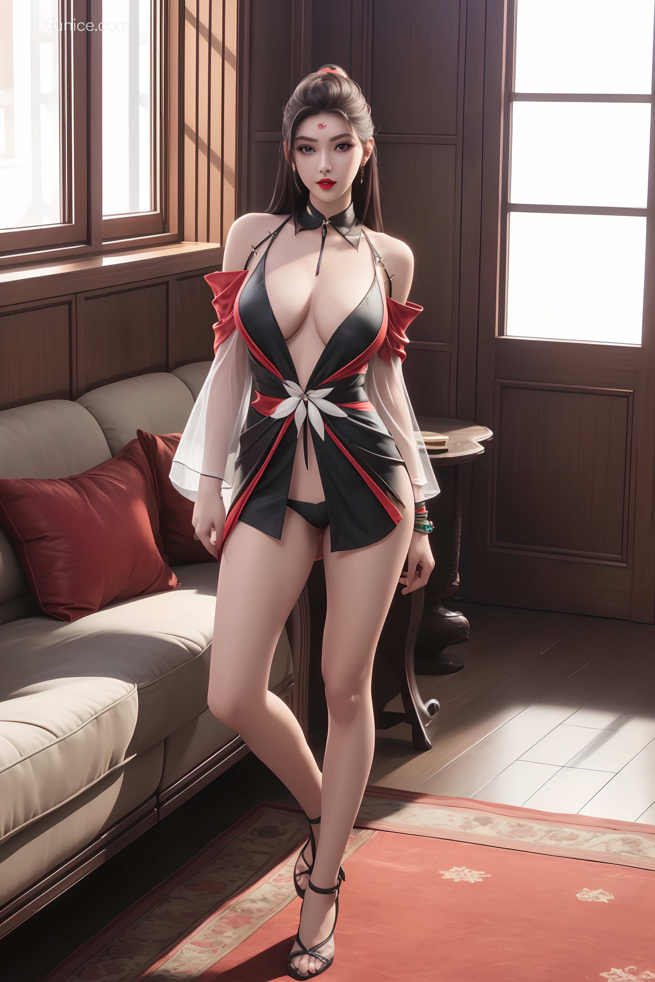 AI Girl – 沧元图 – 柳七月 孟仙姑柳七月 薄纱 12P 4K 第7张图