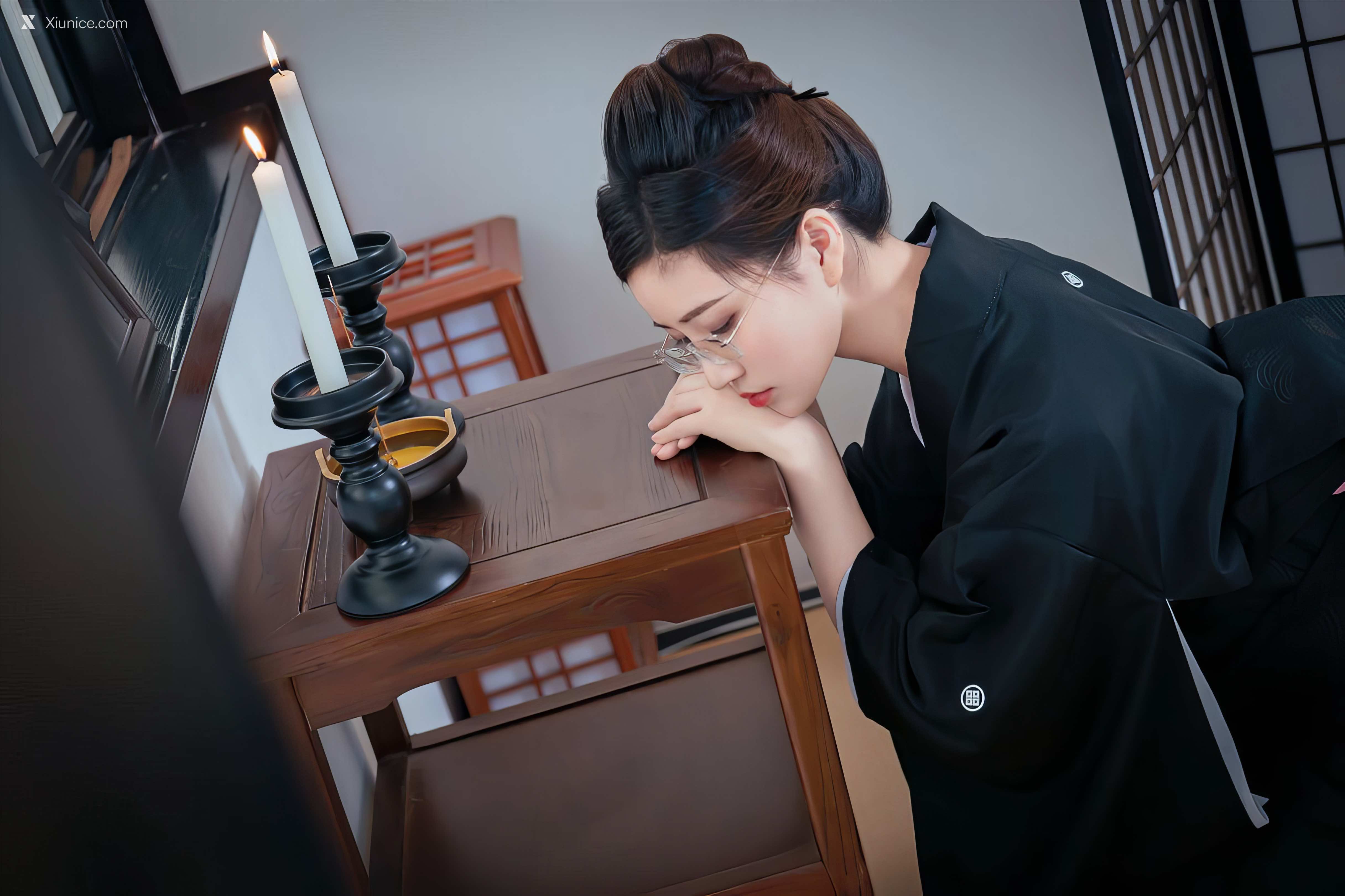 Coser@年年Nnian – 未亡人 50P 4K 第32张图
