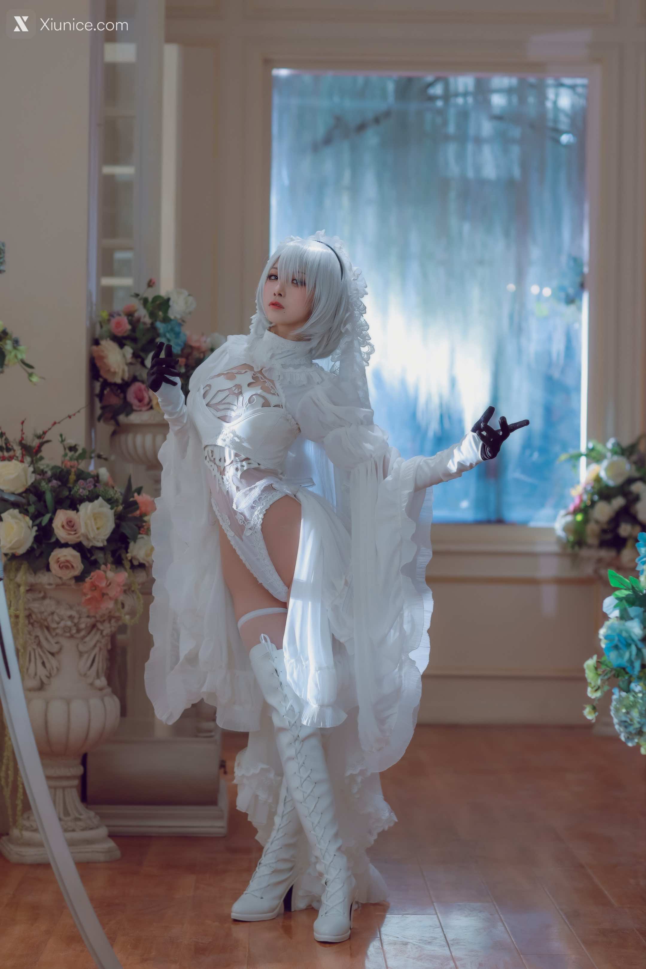 Coser@水淼Aqua – Vol.039 黑白2B 55P 4K 第2张图