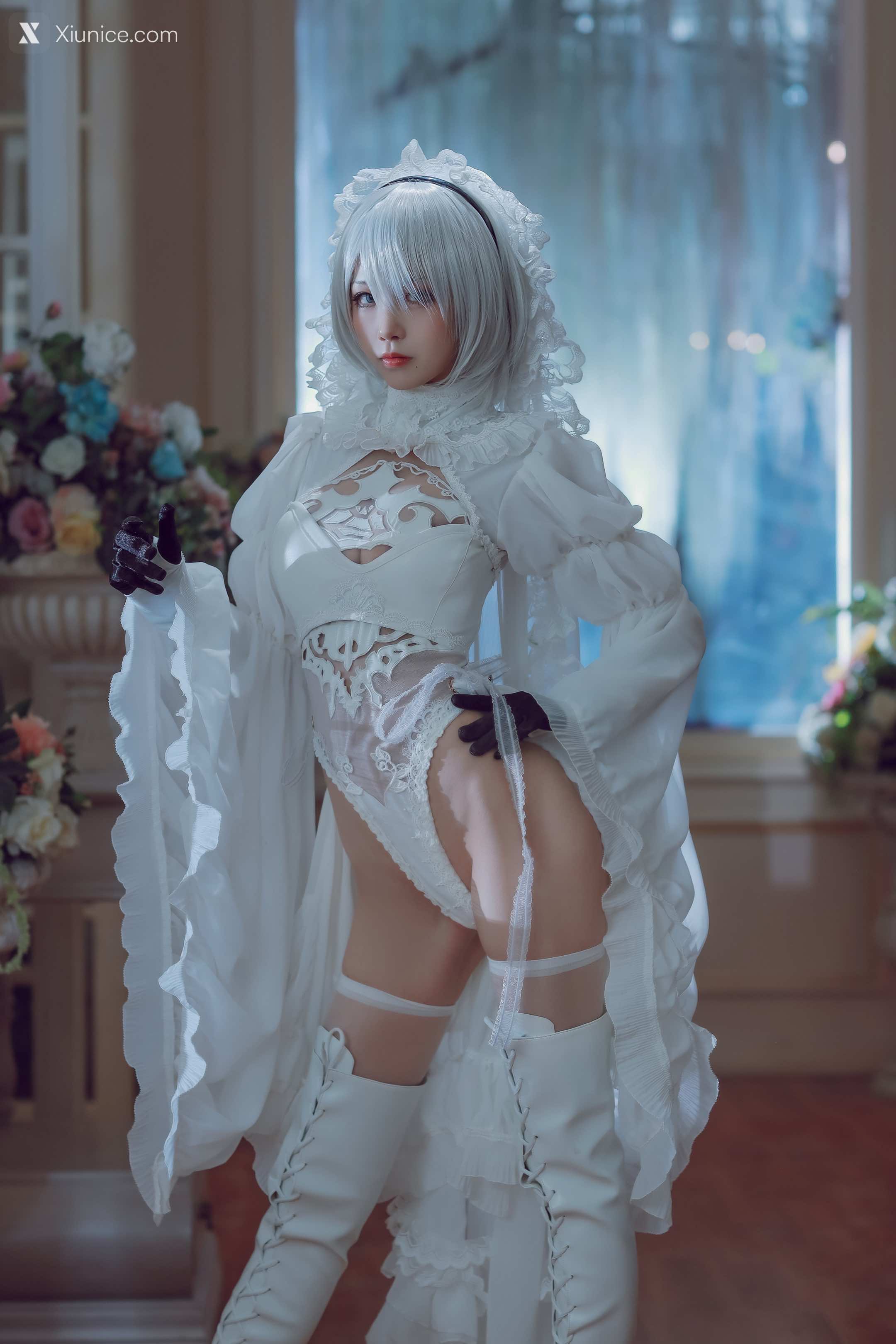Coser@水淼Aqua – Vol.039 黑白2B 55P 4K 第3张图