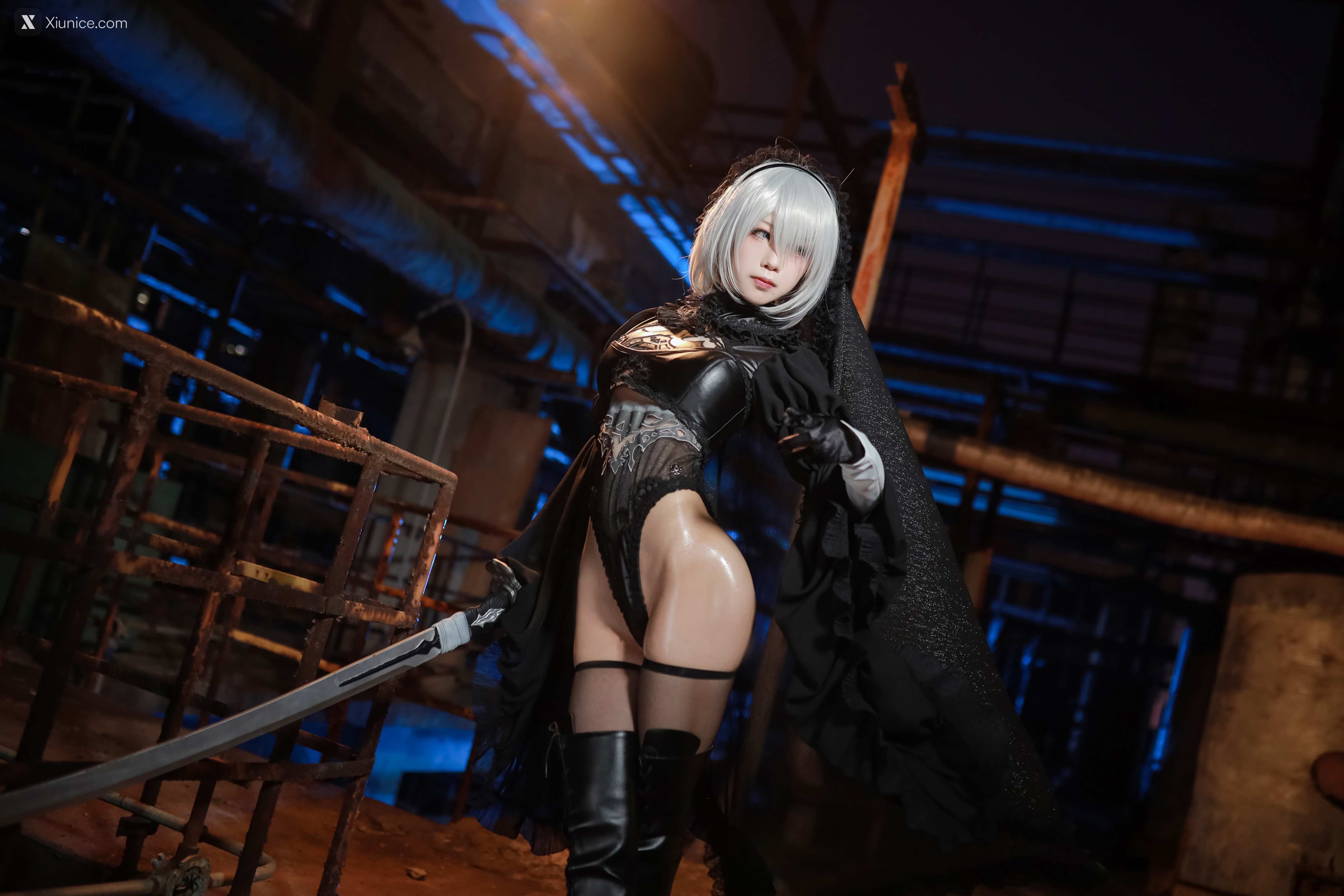 Coser@水淼Aqua – Vol.039 黑白2B 55P 4K 第38张图