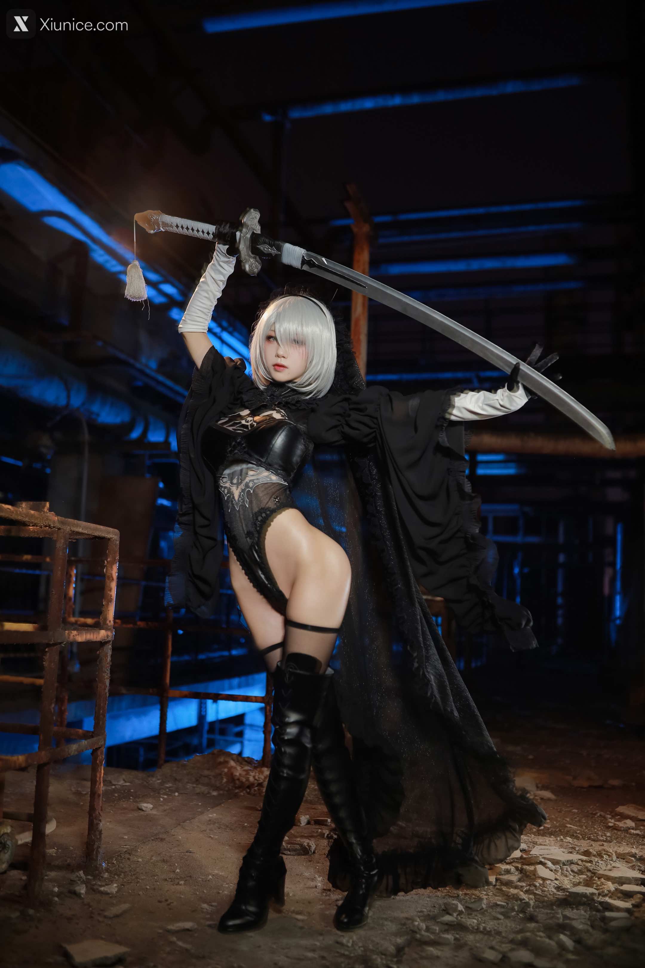 Coser@水淼Aqua – Vol.039 黑白2B 55P 4K 第41张图