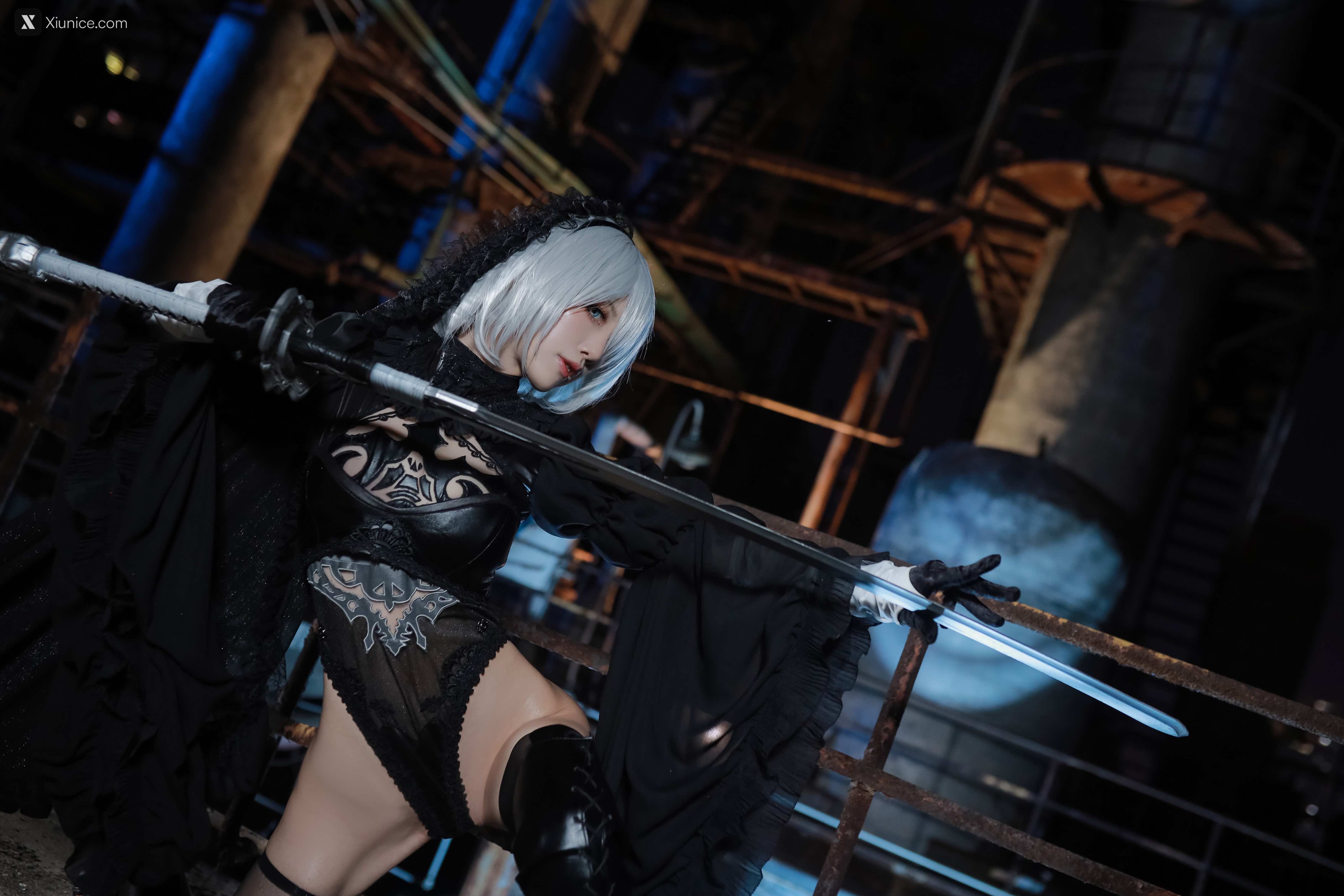 Coser@水淼Aqua – Vol.039 黑白2B 55P 4K 第54张图