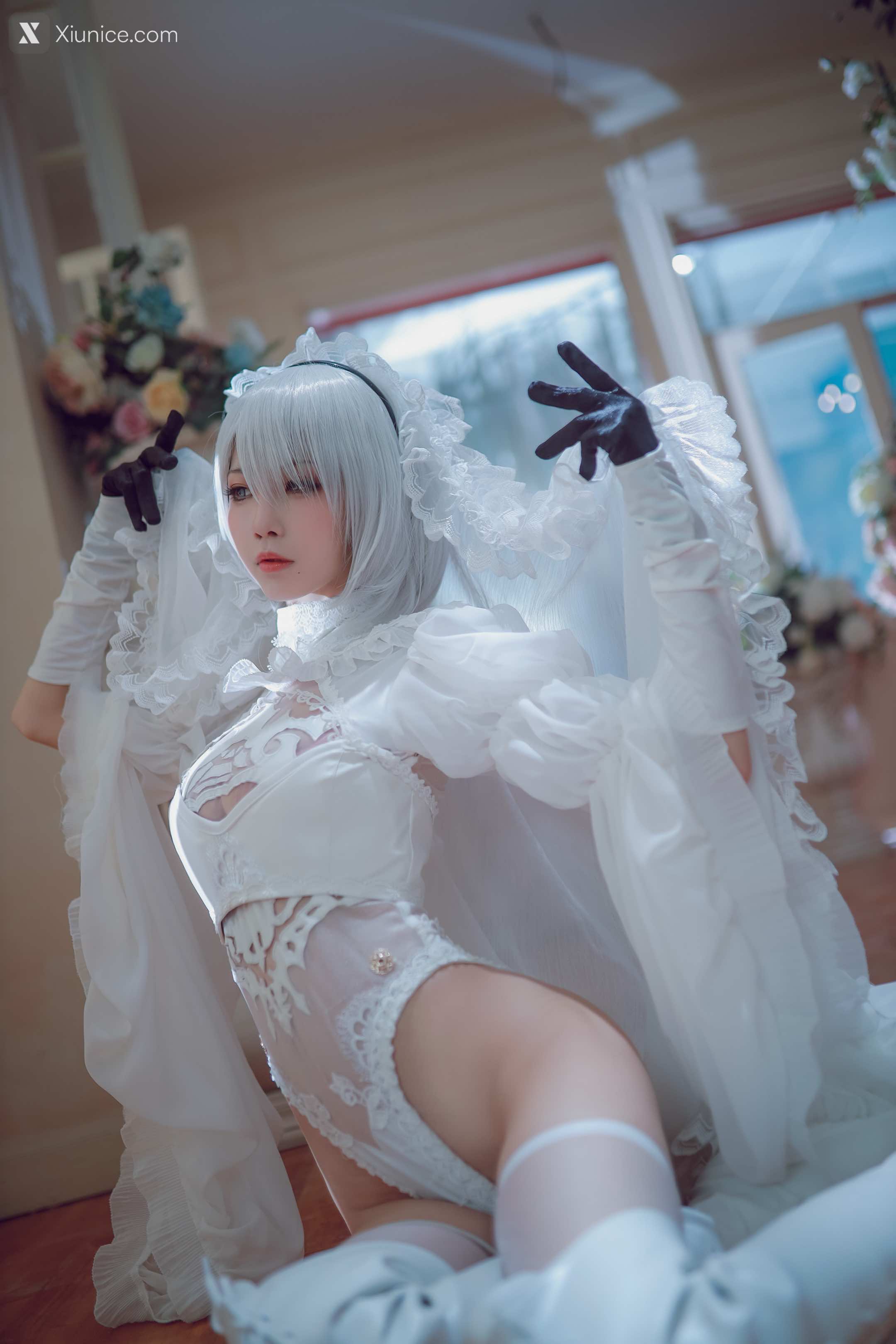 Coser@水淼Aqua – Vol.039 黑白2B 55P 4K 第7张图